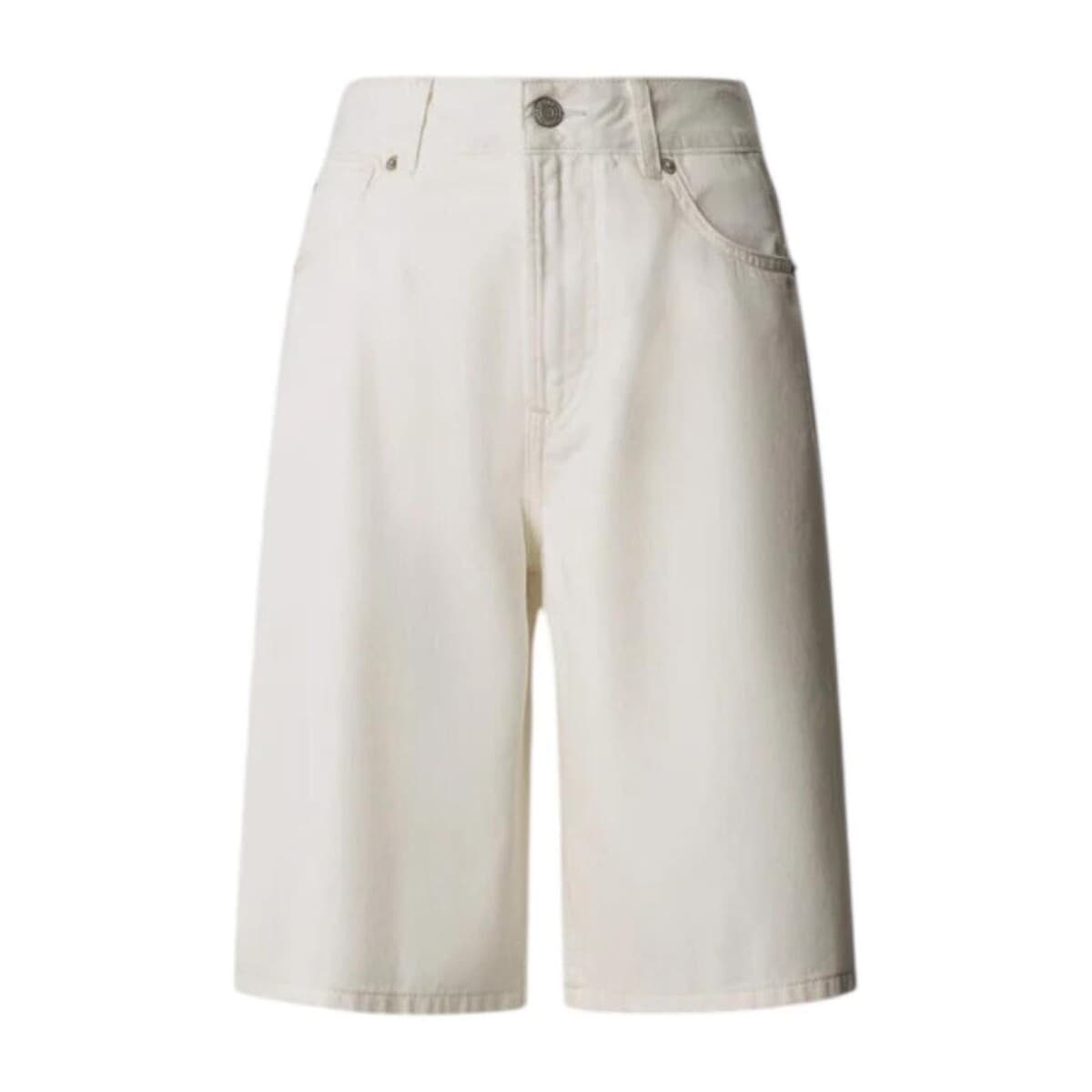 Women's Shorts Pepe Jeans White