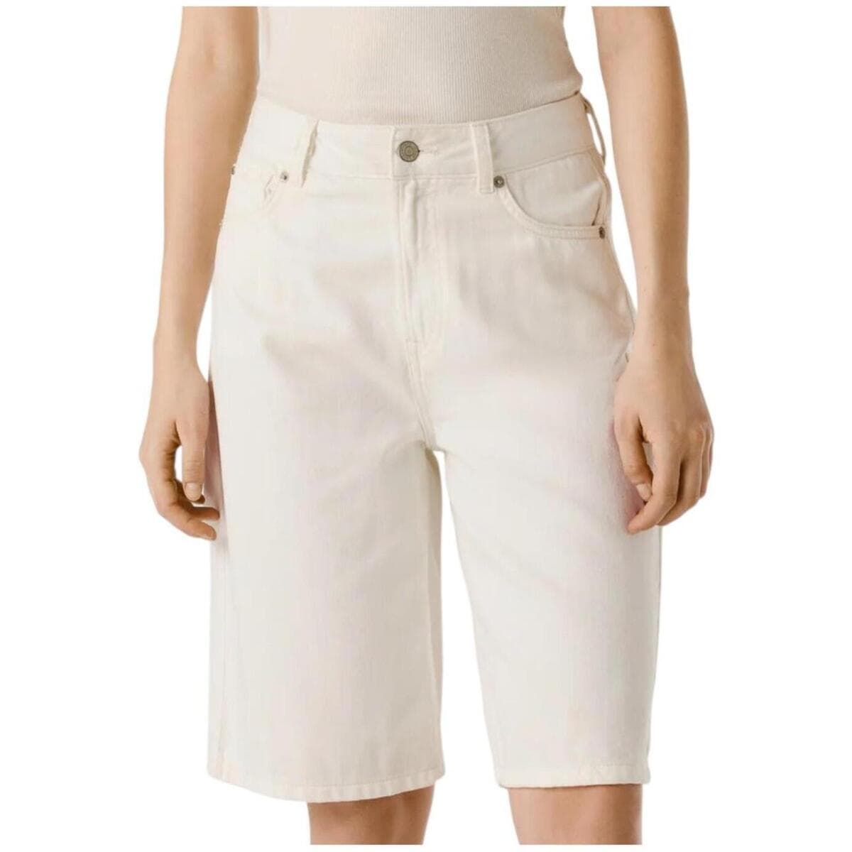 Women's Shorts Pepe Jeans White