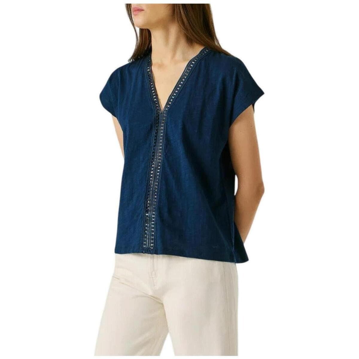 Women's T-Shirts Pepe Jeans Blue