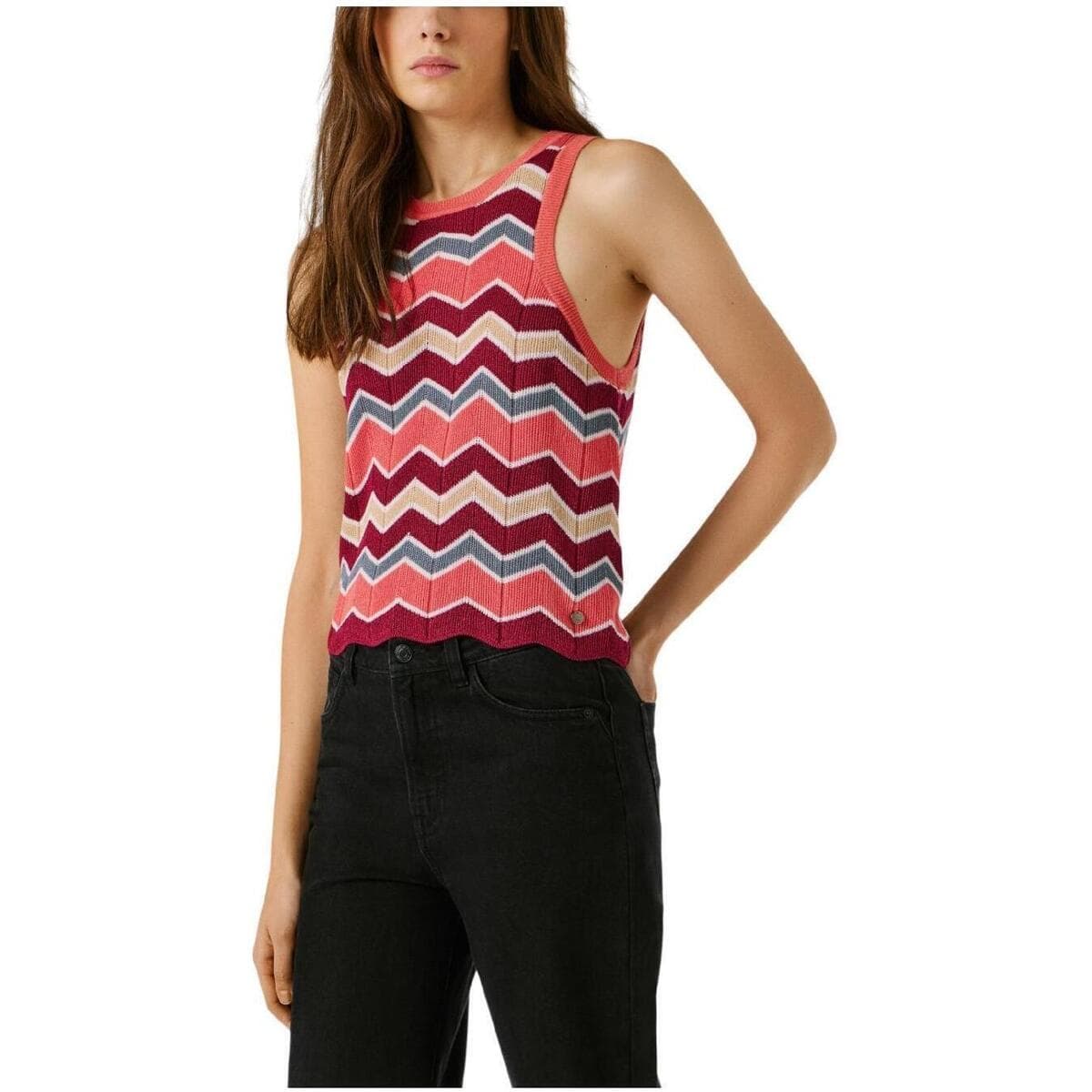 Women's Sleeveless Tops Pepe Jeans Multicolor