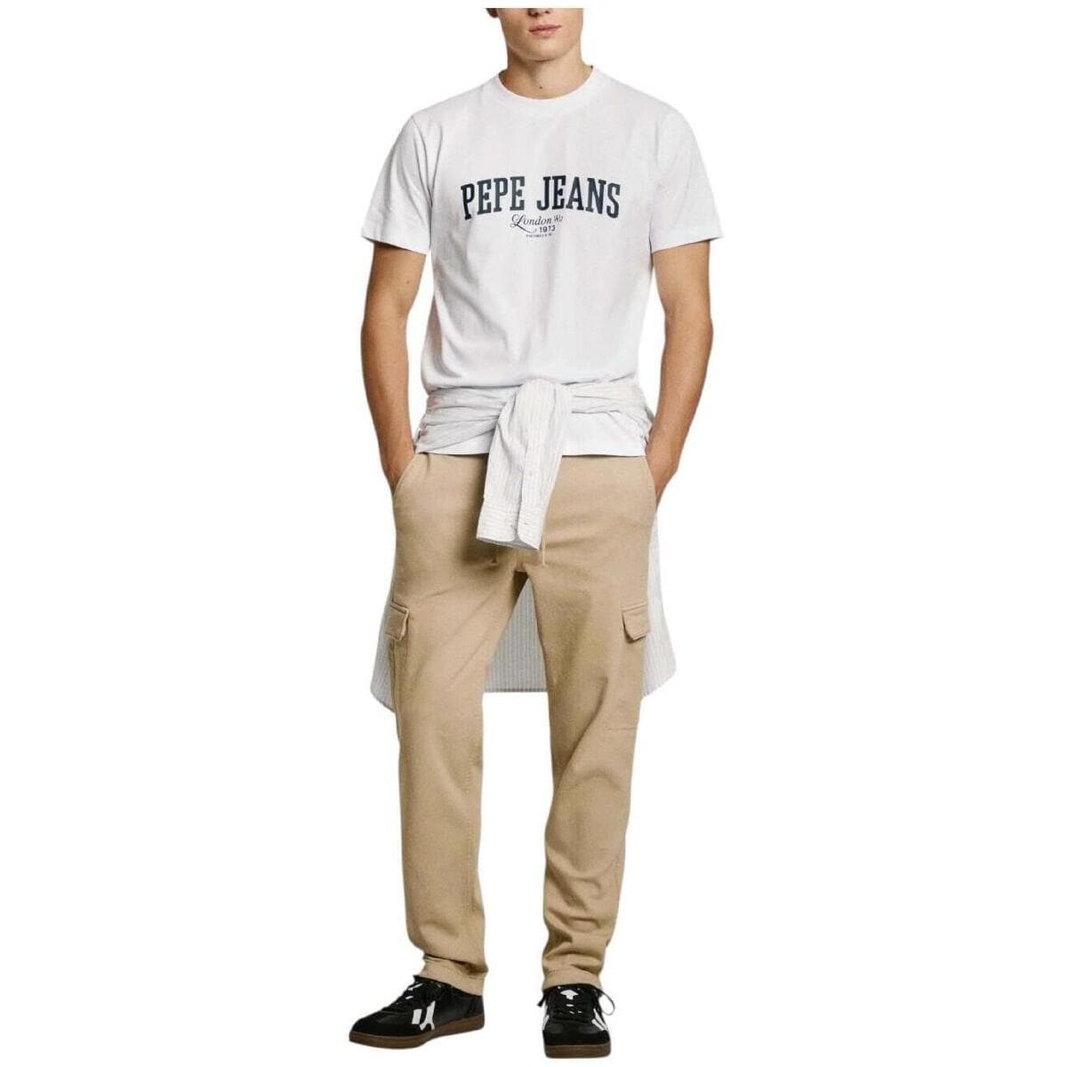 Men's Pants Pepe Jeans Beige