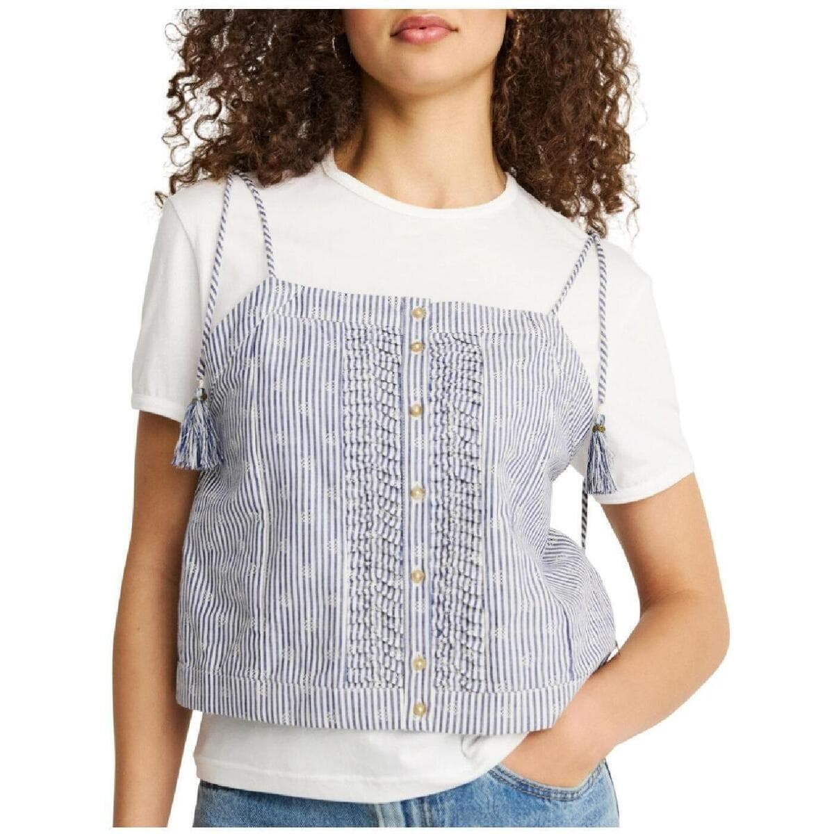 Women's T-Shirts Pepe Jeans Blue