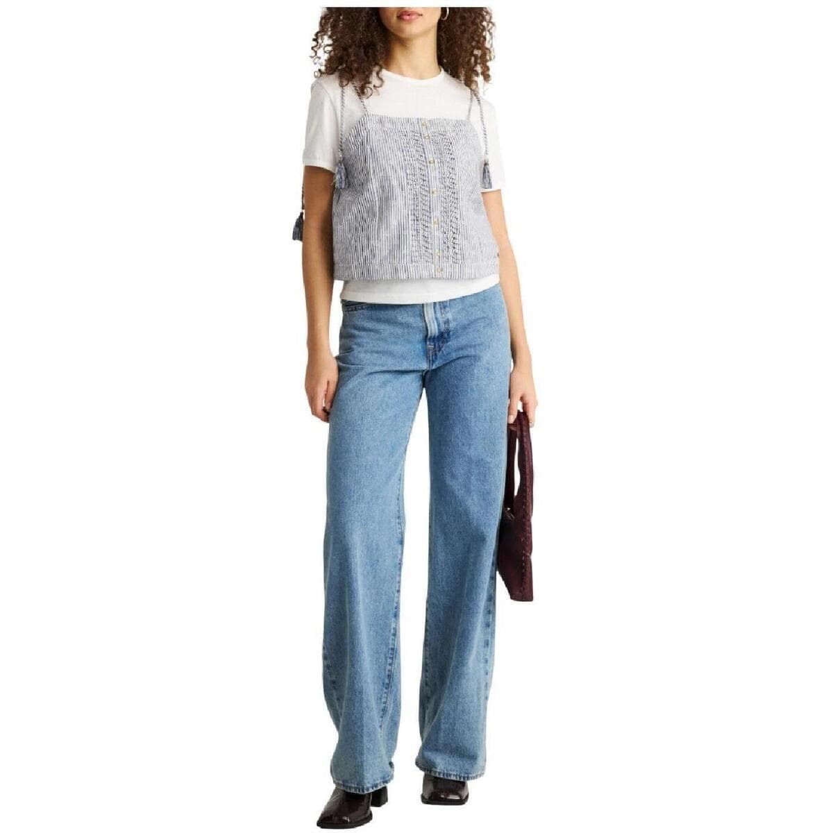 Women's T-Shirts Pepe Jeans Blue