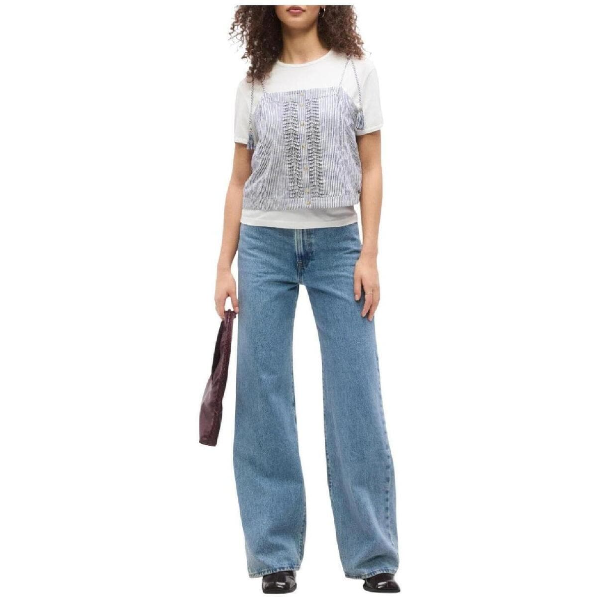 Women's T-Shirts Pepe Jeans Blue