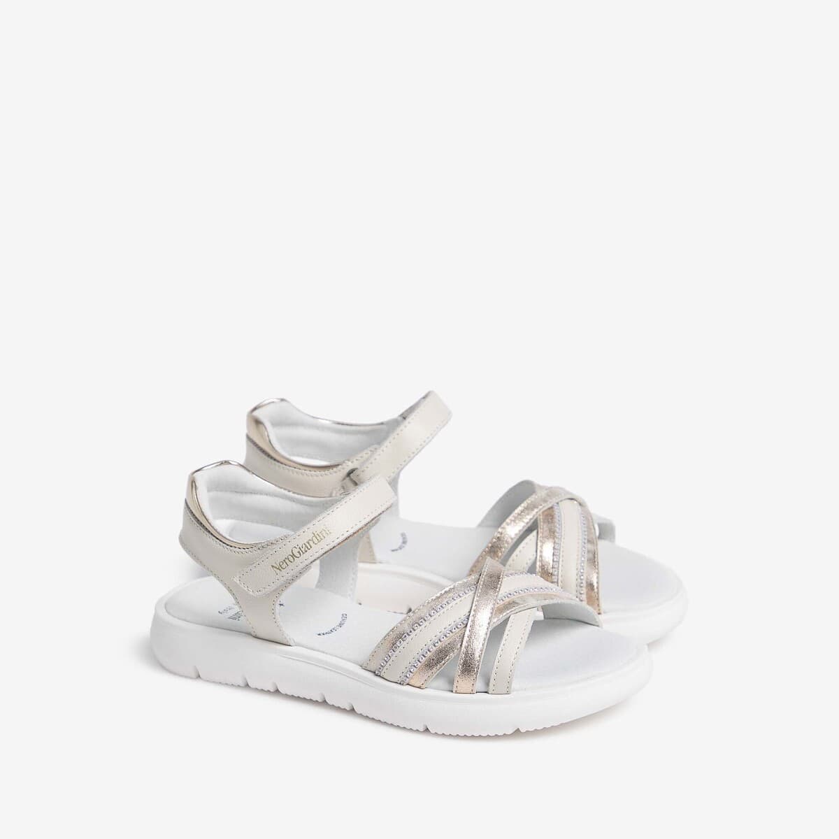 Girls' Sandals NeroGiardini White