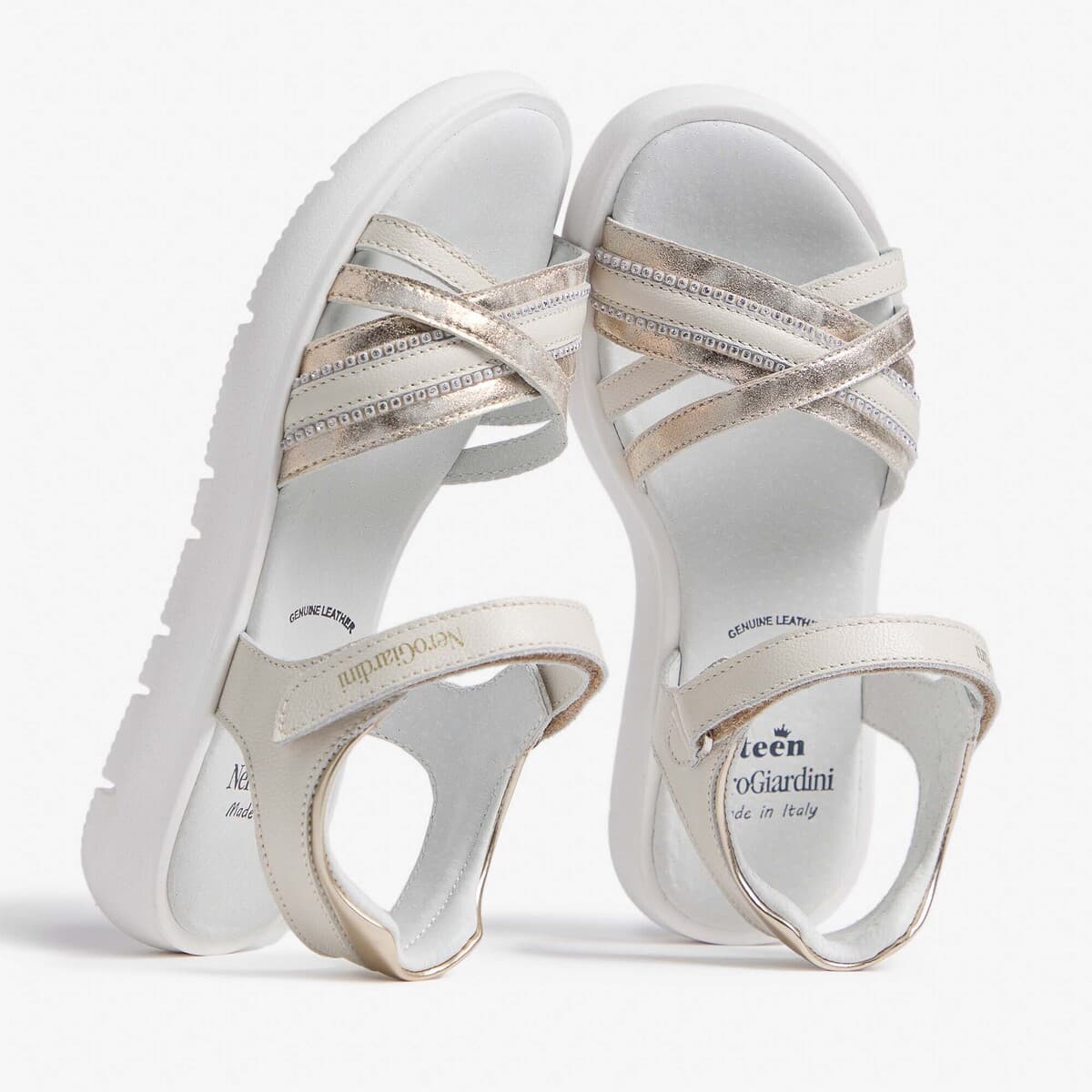 Girls' Sandals NeroGiardini White