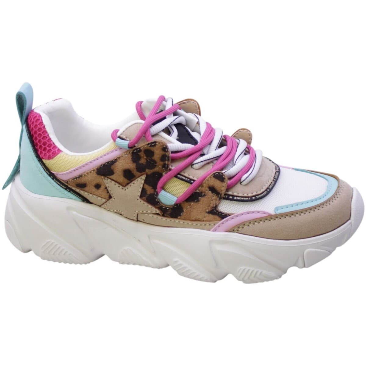 Women's Sneakers Shop Art Multicolor
