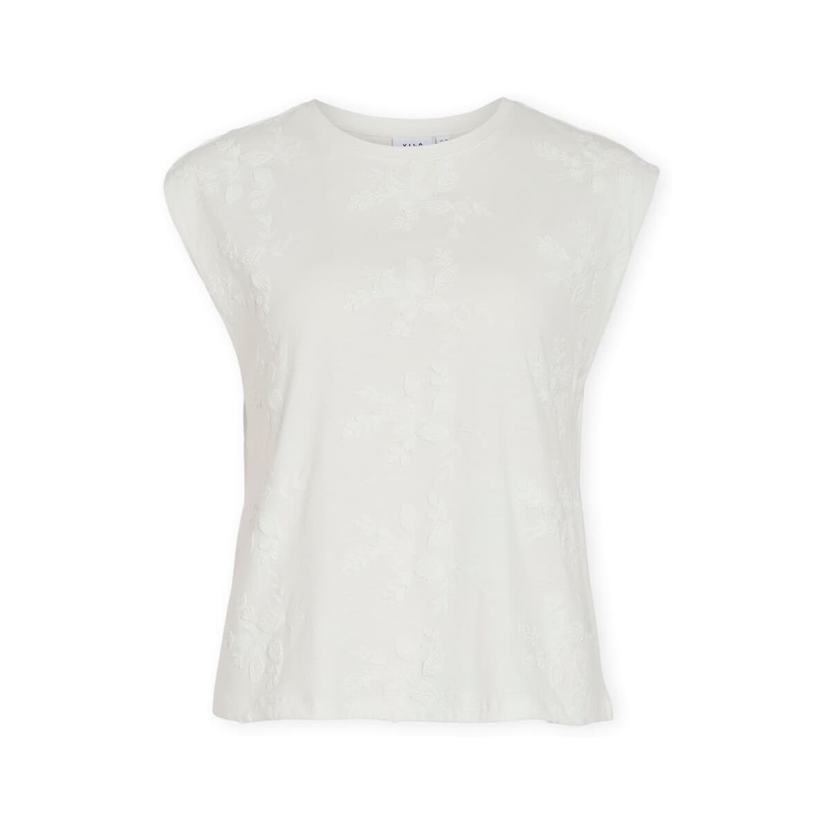 Μπλούζα Vila Top Nayla - Snow White