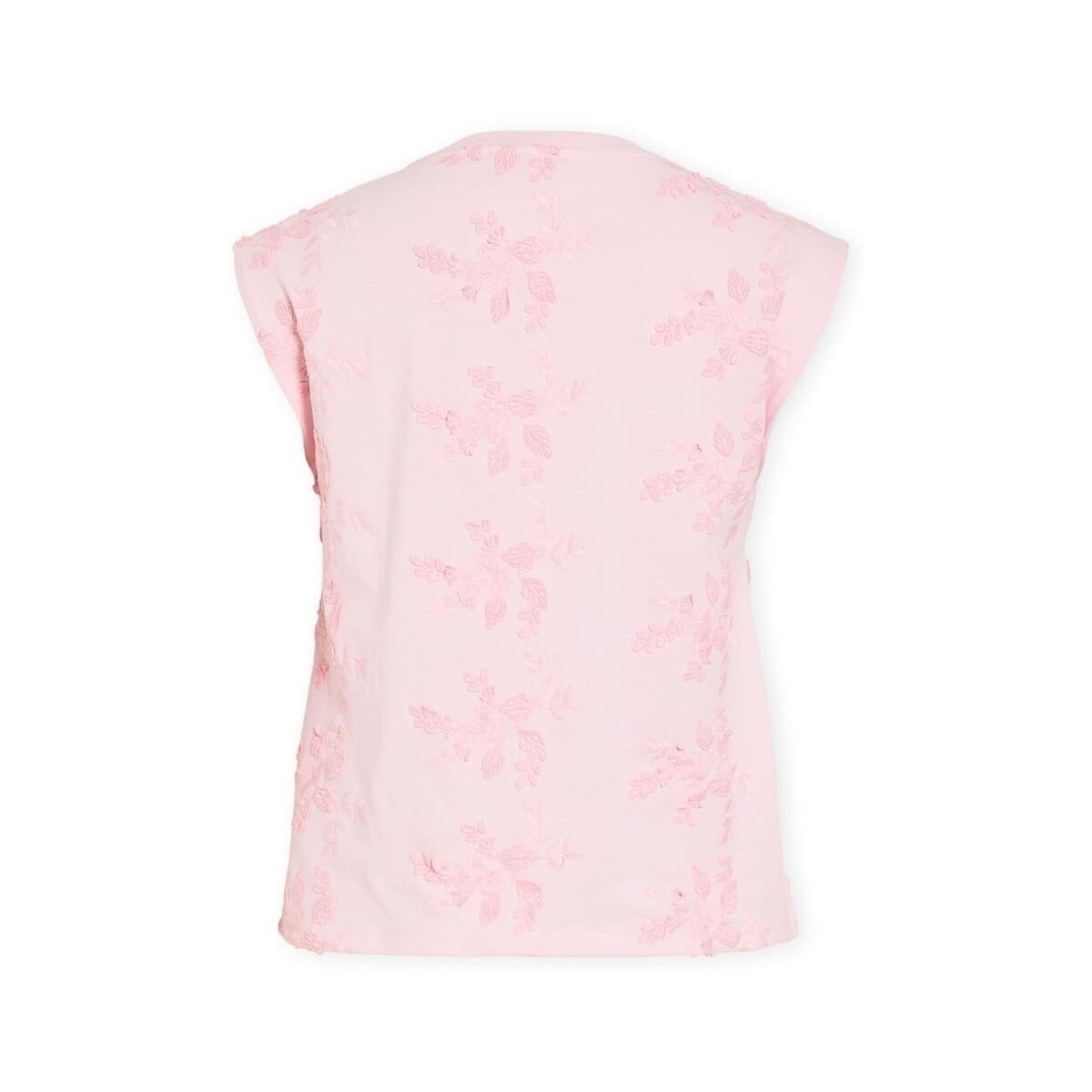Women's T-Shirts Vila Pink