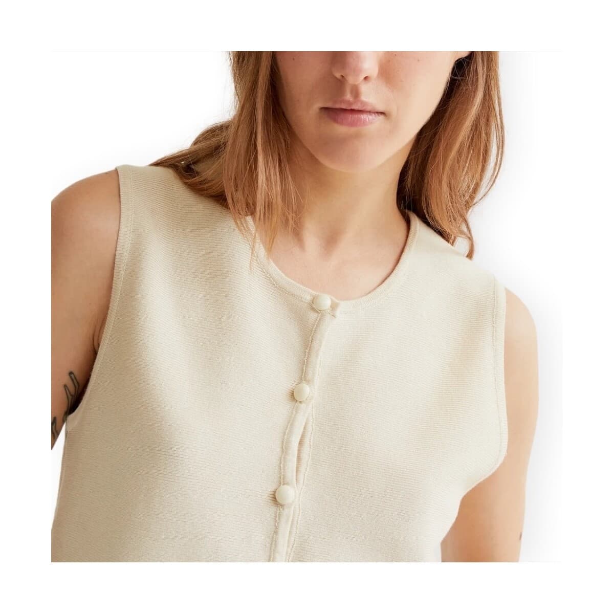 Women's T-Shirts Compania Fantastica Beige