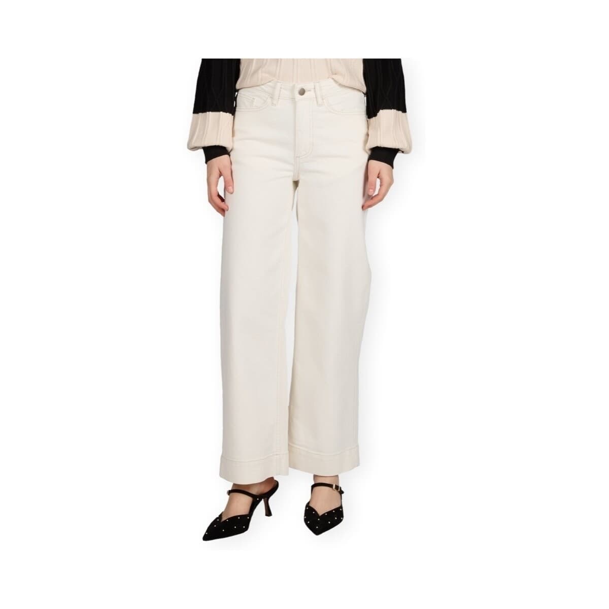 Women's Jeans Vila Beige