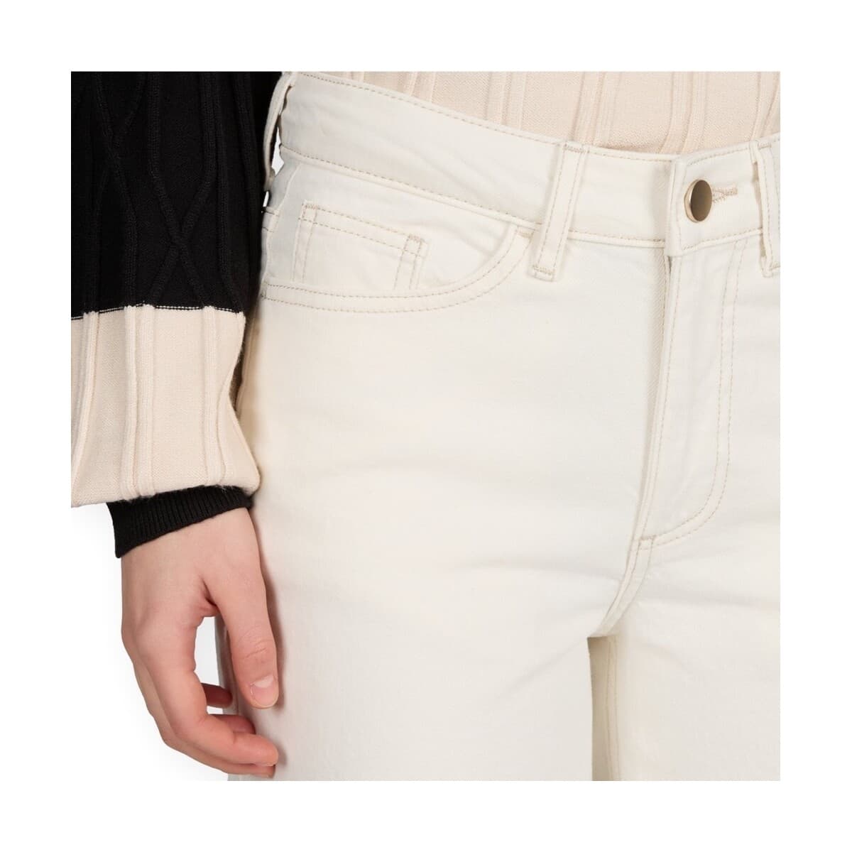 Women's Jeans Vila Beige