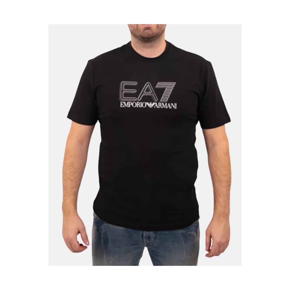 Men's T-Shirts EA7 Black