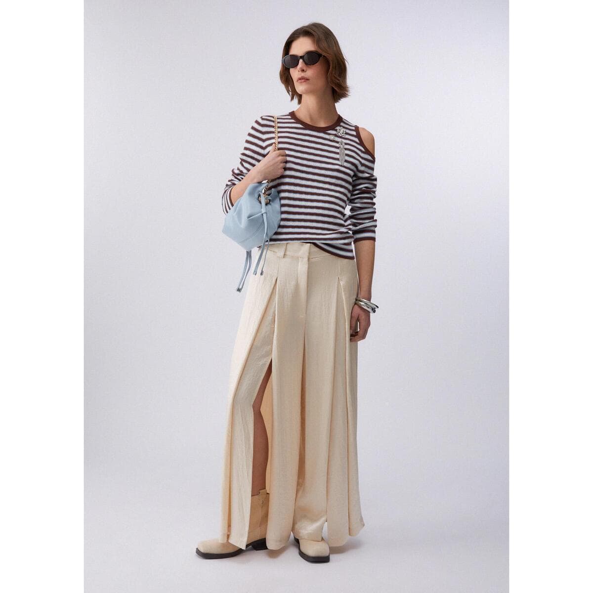 Women's Pants Liu Jo Beige