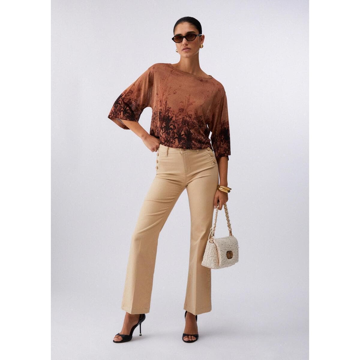 Women's Sweatshirts Liu Jo Brown