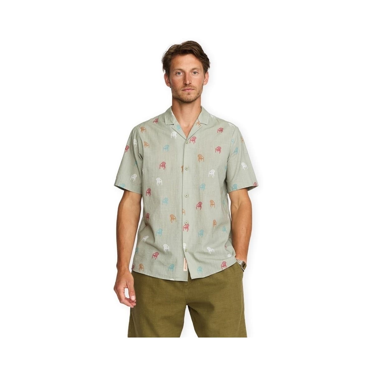Men's Shirts Revolution Green