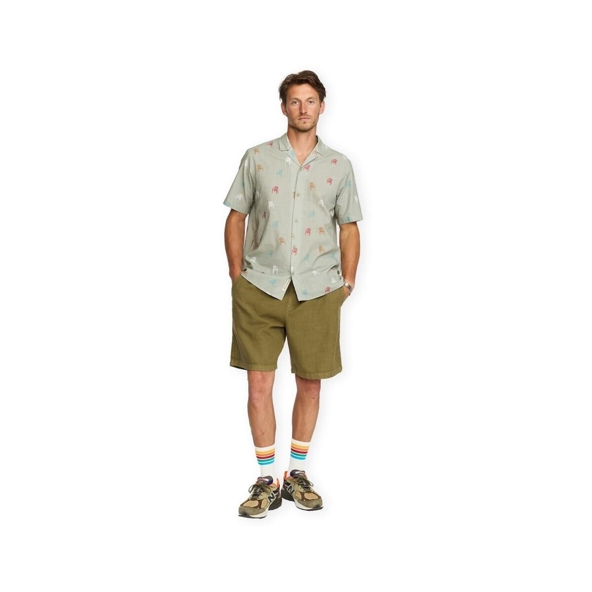 Men's Shirts Revolution Green