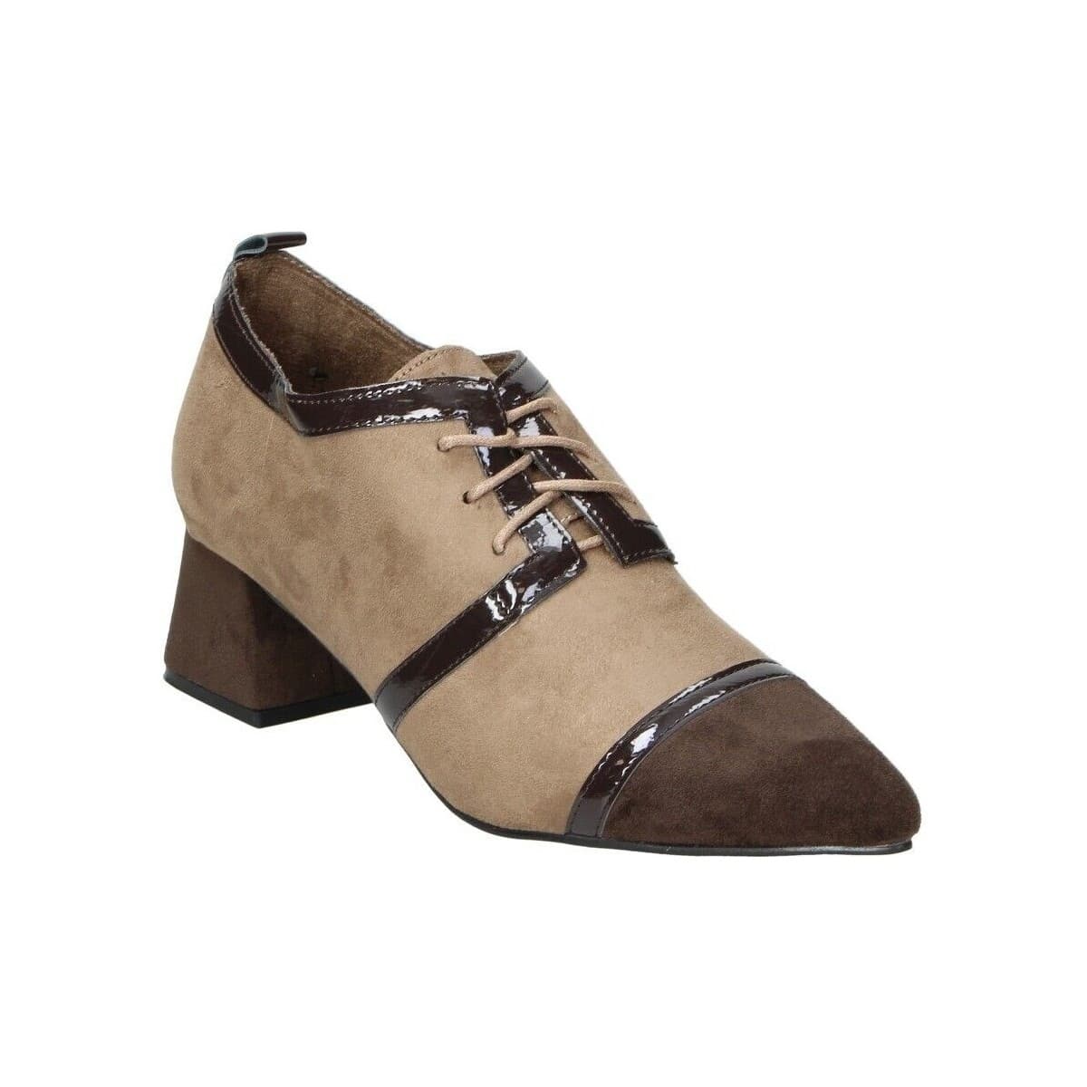 Women's Derby Shoes Buonarotti Beige