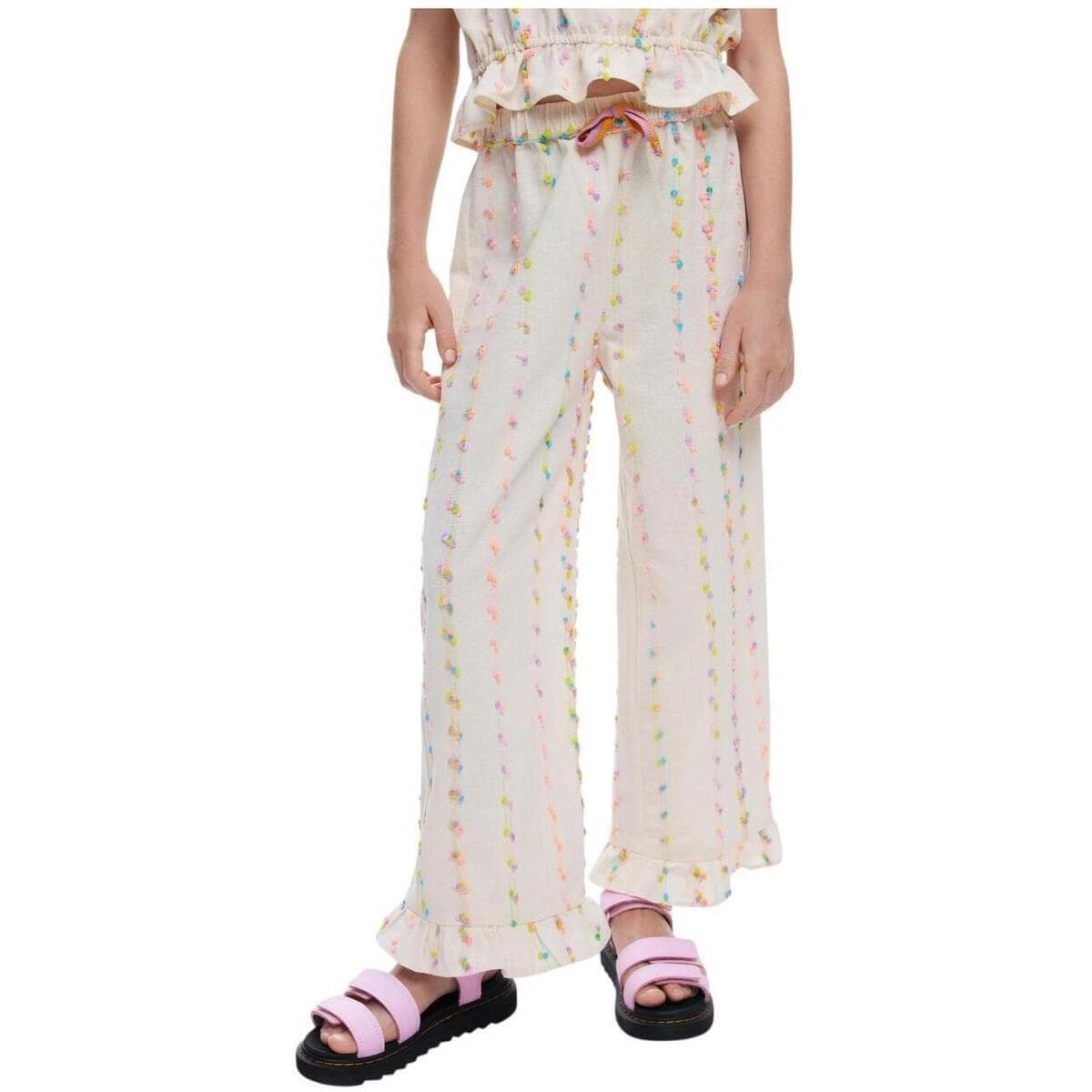 Girls' Pants Desigual Beige