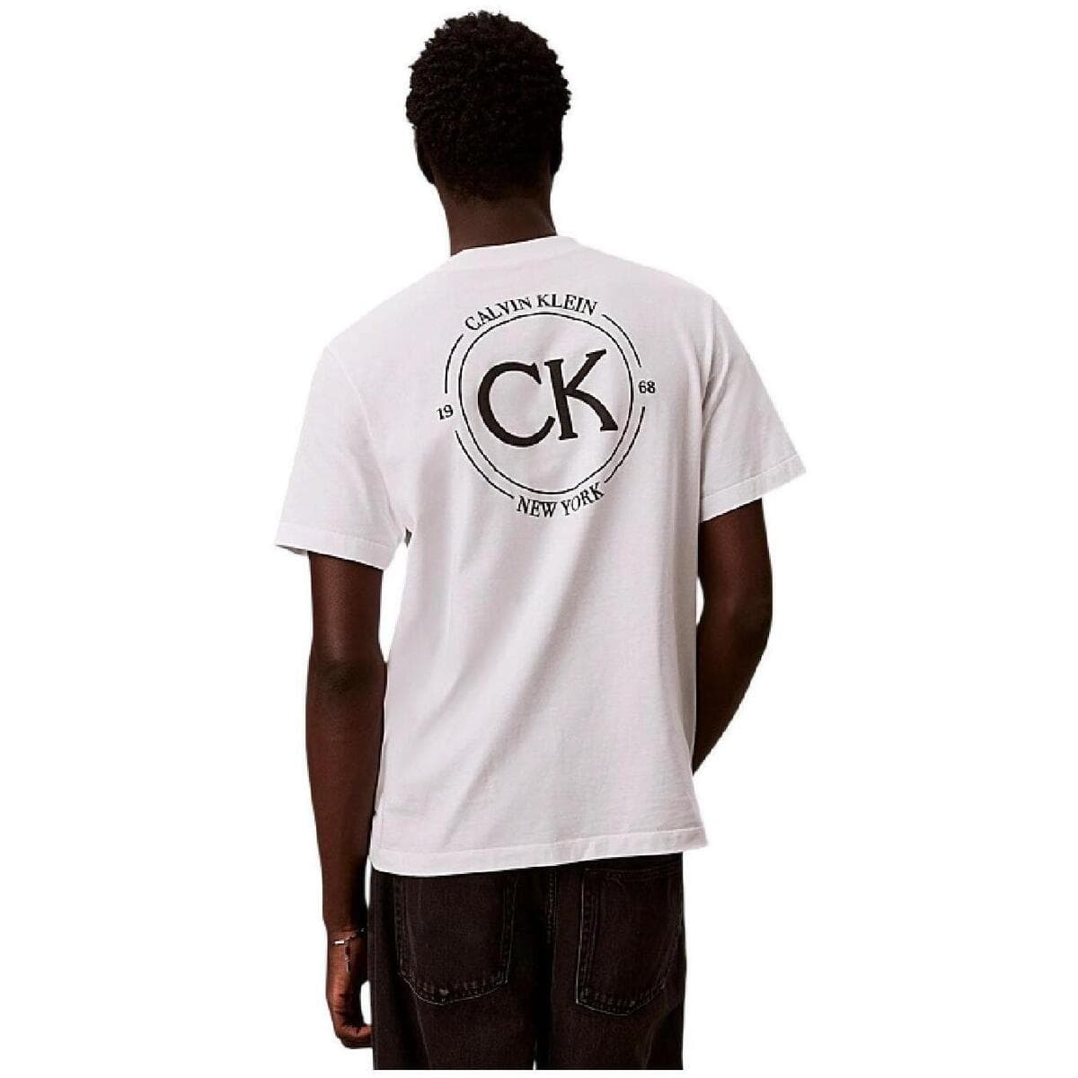 Men's T-Shirts Calvin Klein White