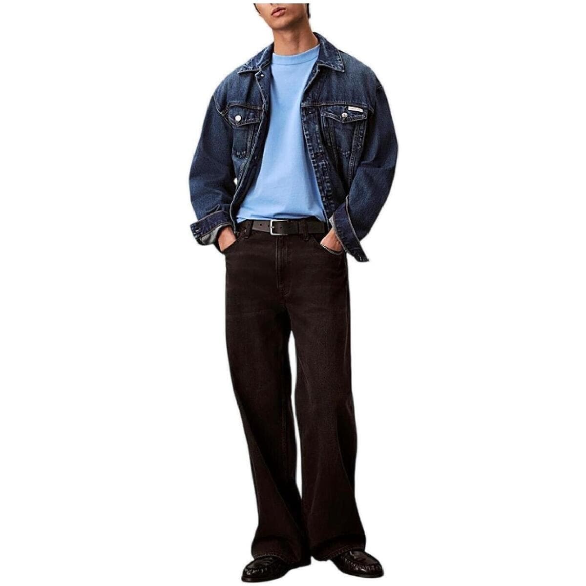 Men's T-Shirts Calvin Klein Blue