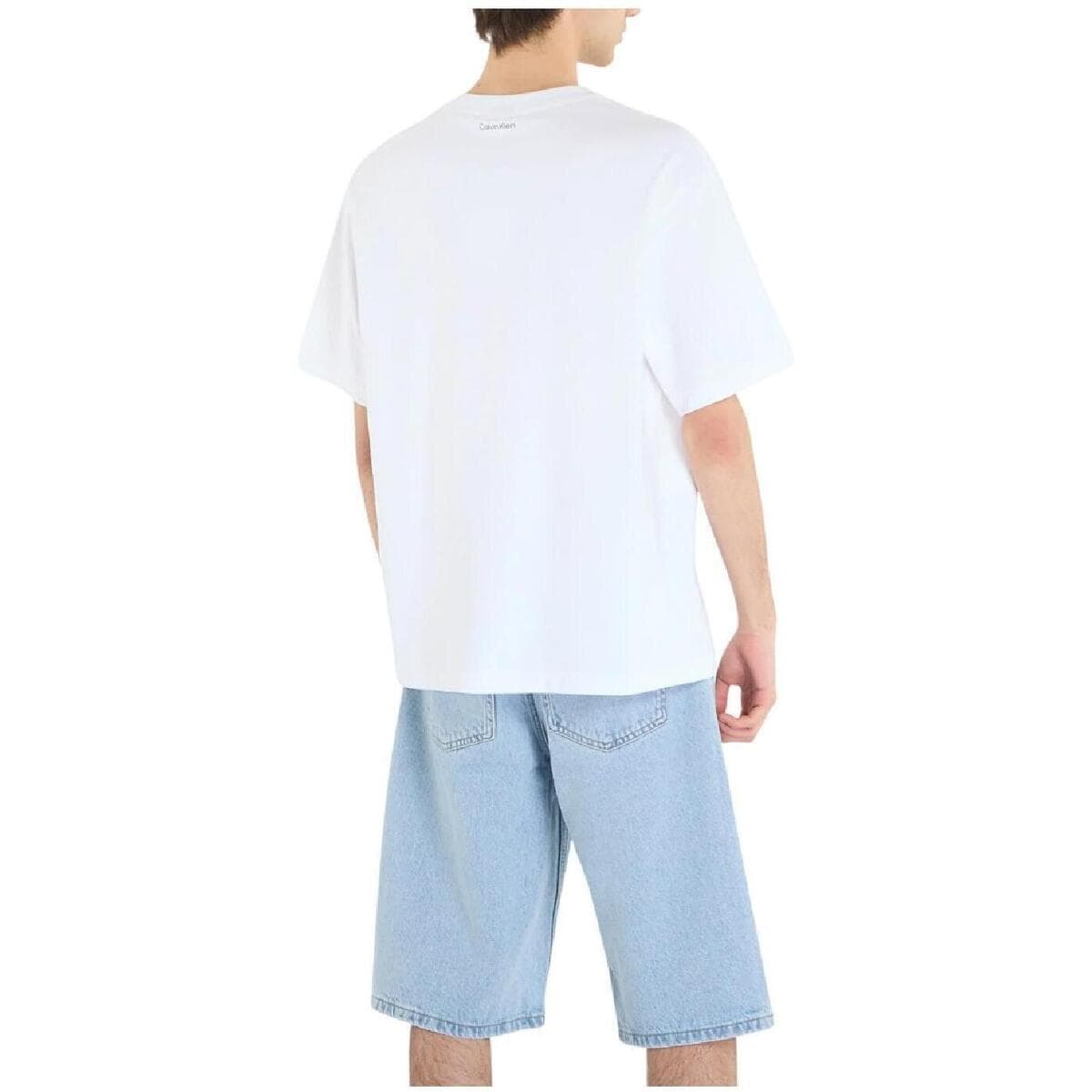 Men's T-Shirts Calvin Klein White