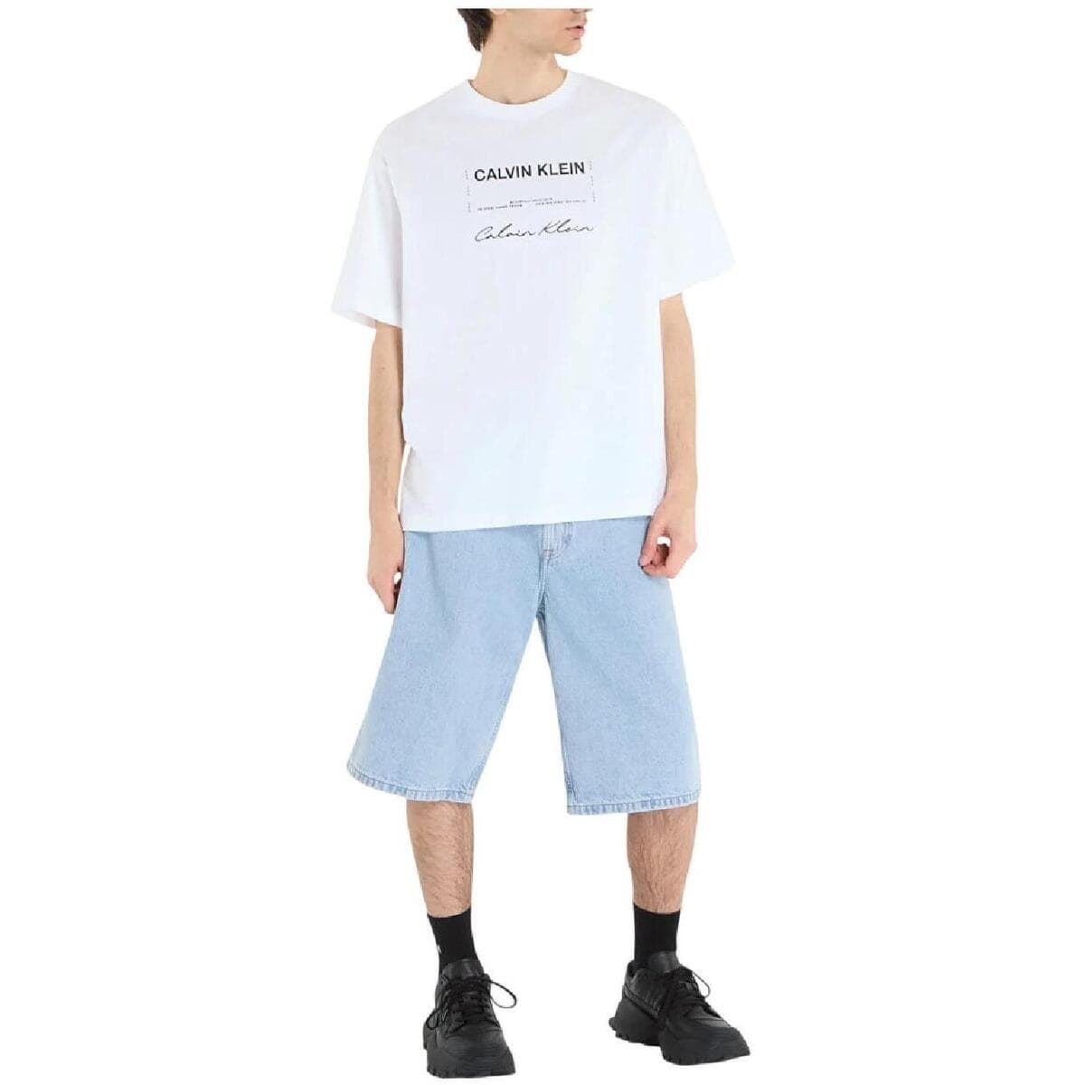 Men's T-Shirts Calvin Klein White