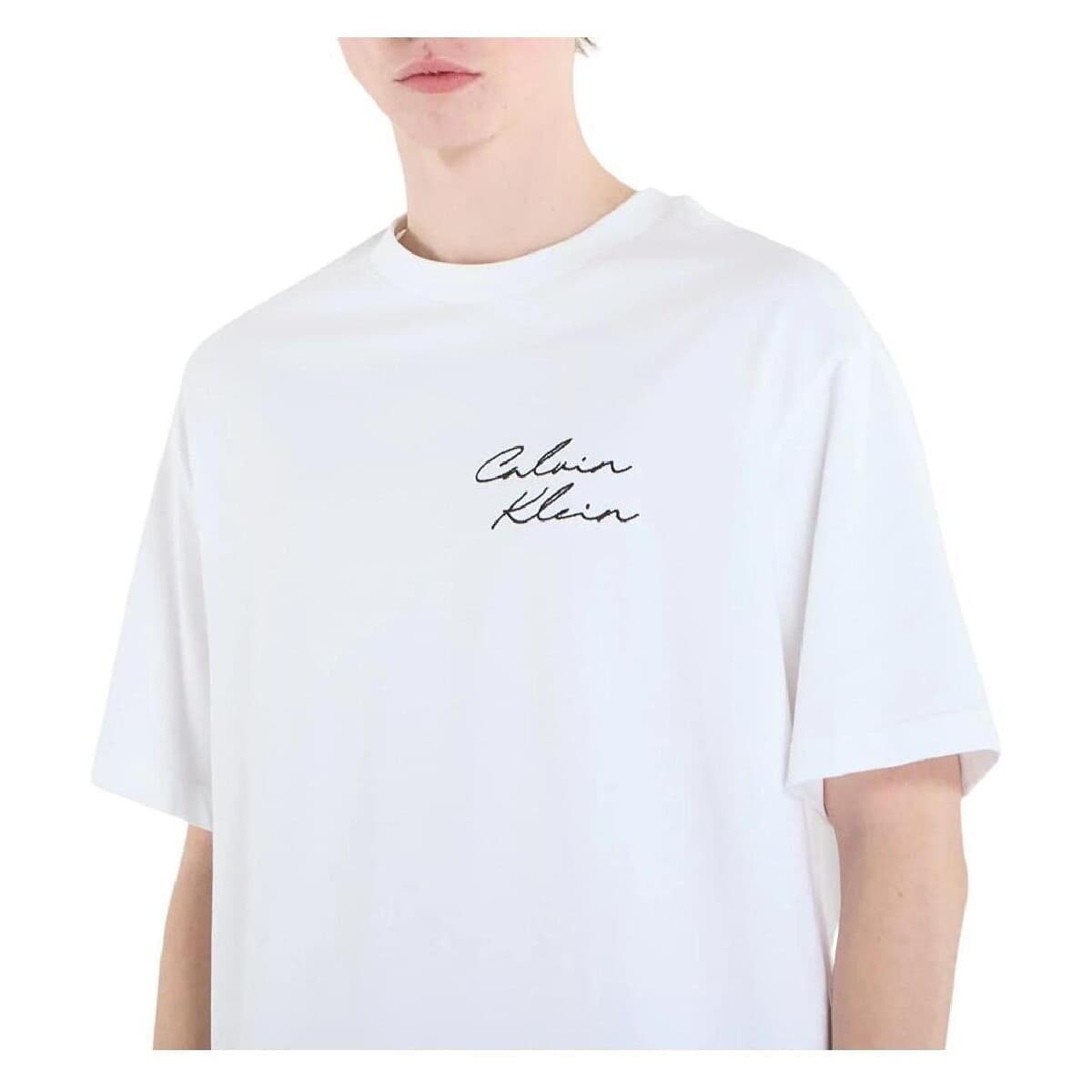 Men's T-Shirts Calvin Klein White