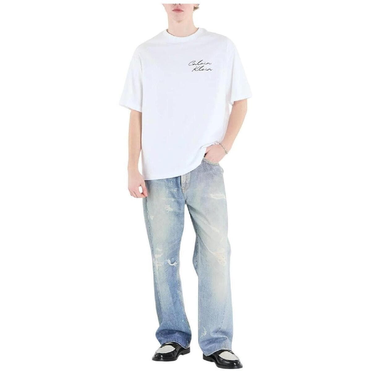 Men's T-Shirts Calvin Klein White