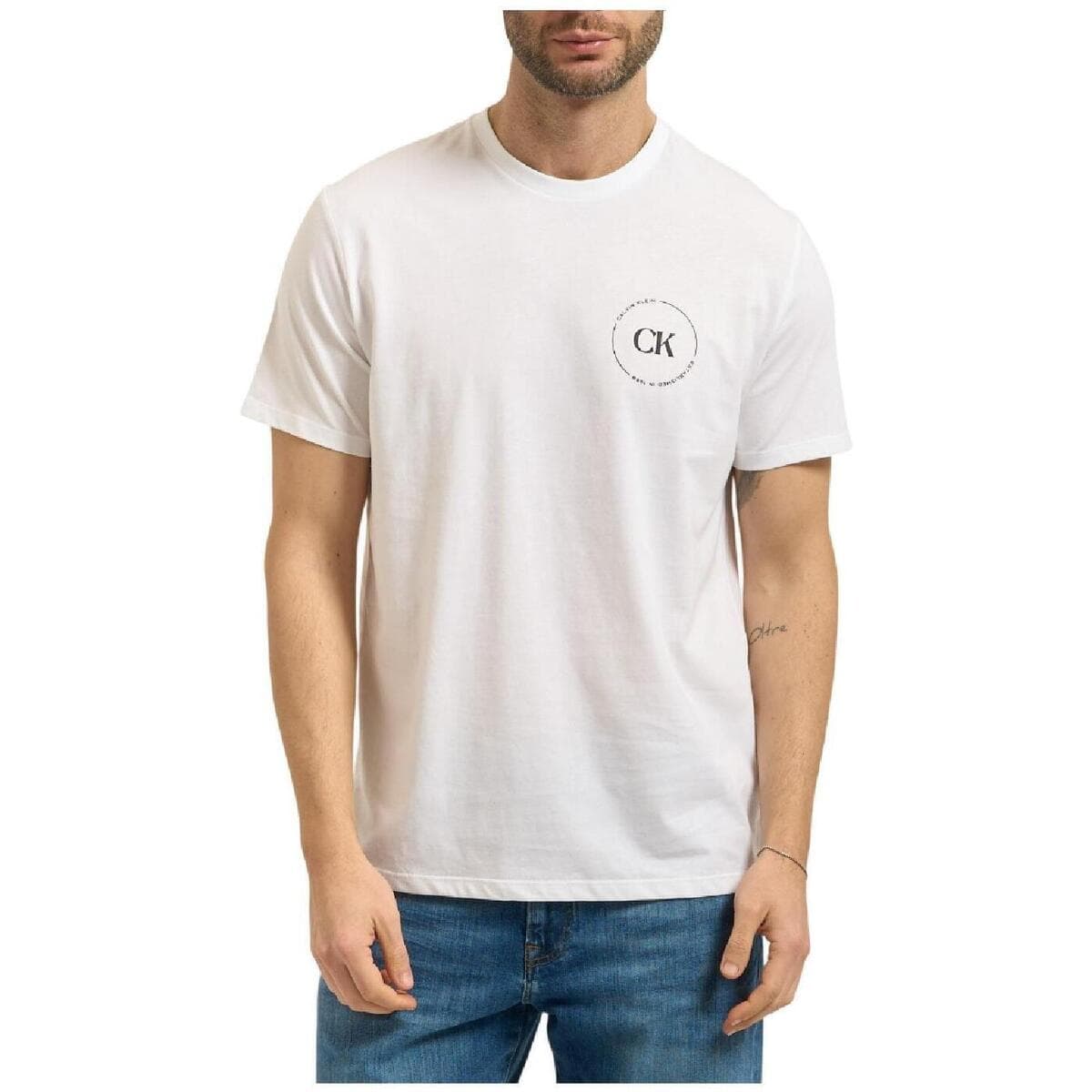 Men's T-Shirts Calvin Klein White