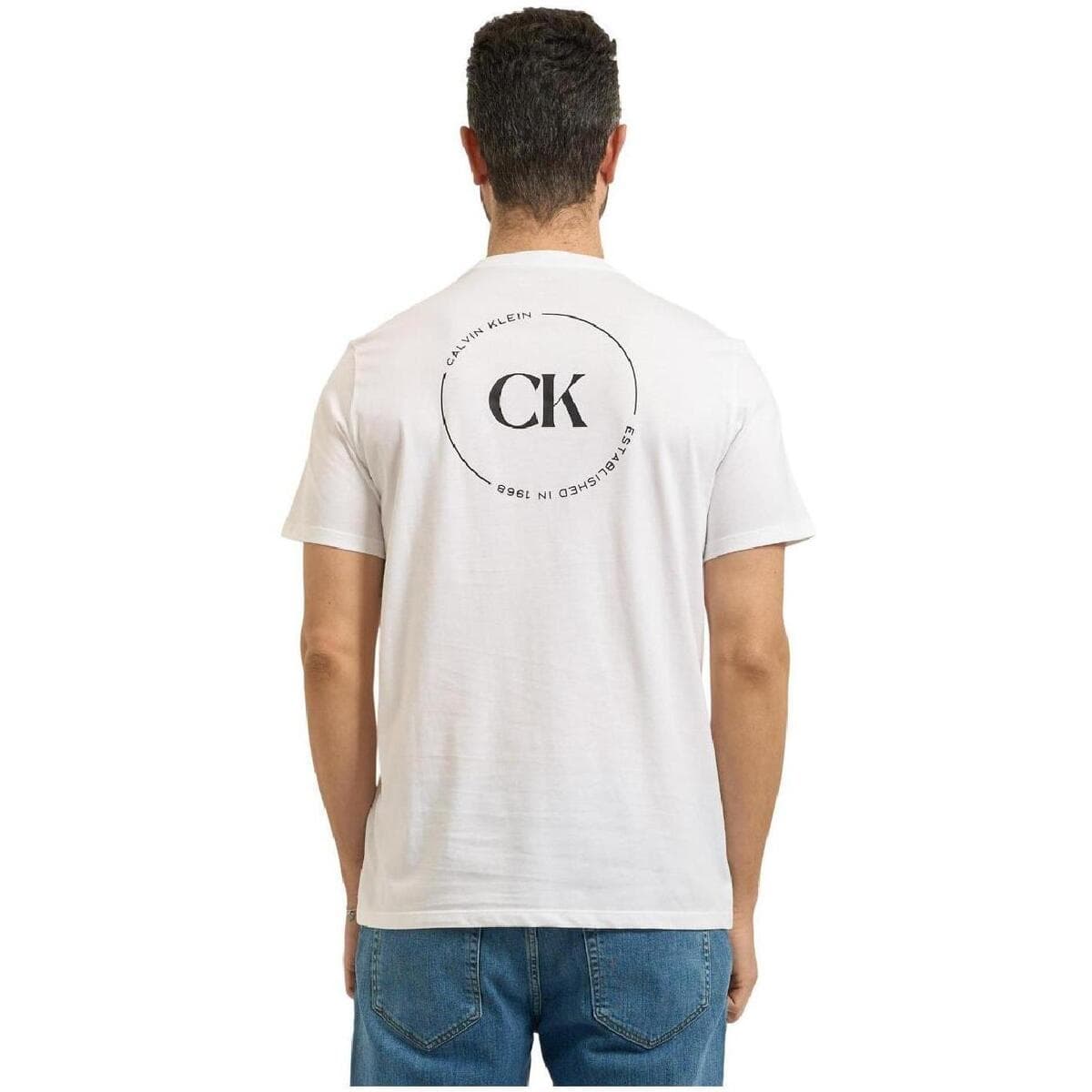 Men's T-Shirts Calvin Klein White
