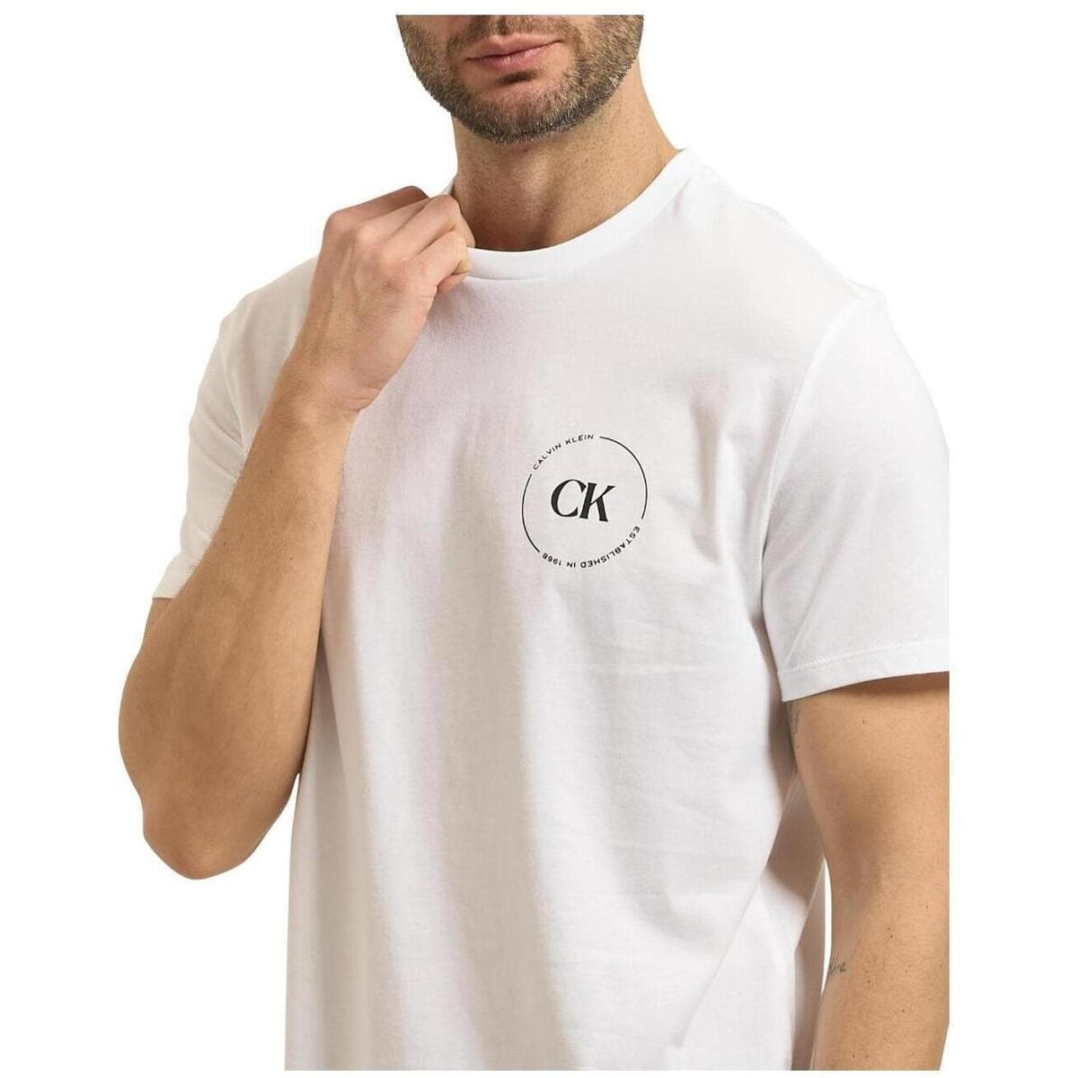 Men's T-Shirts Calvin Klein White
