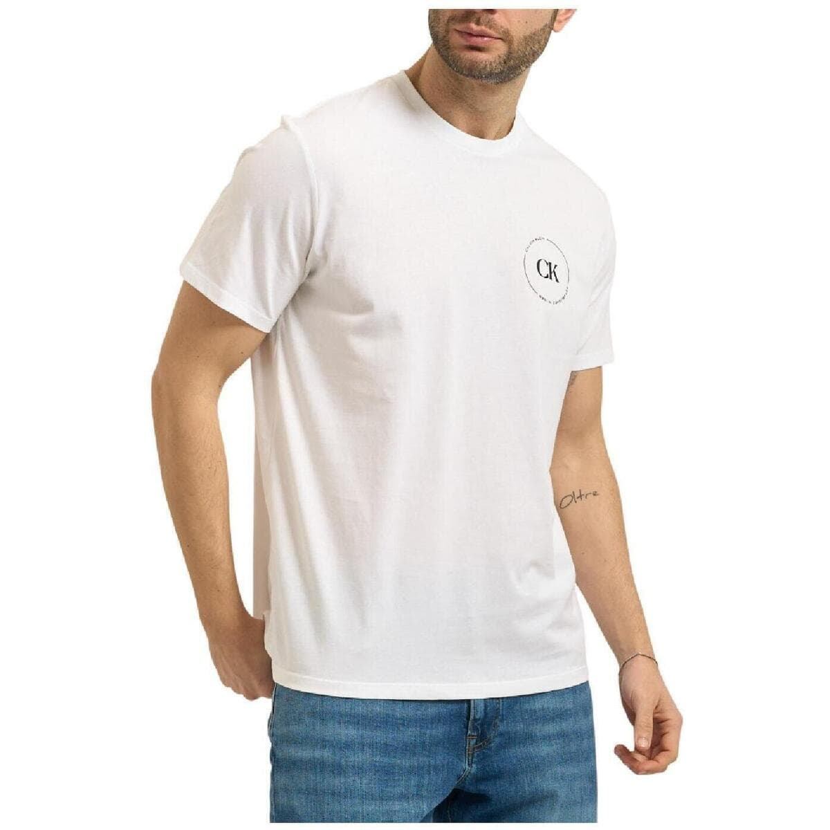 Men's T-Shirts Calvin Klein White