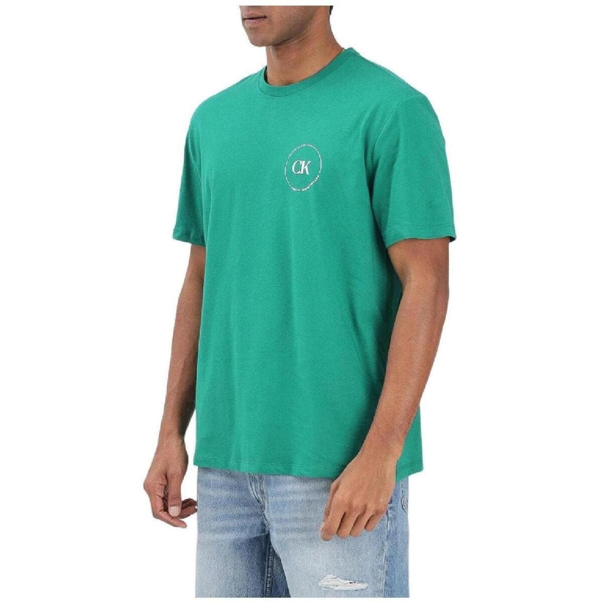 Men's T-Shirts Calvin Klein Green