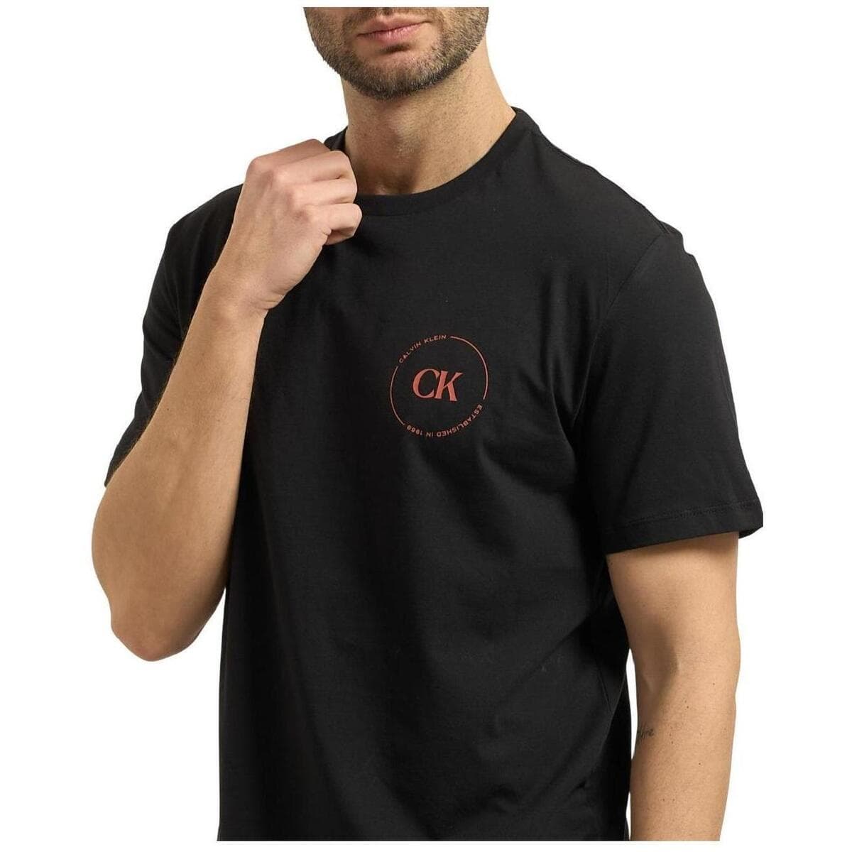 Men's T-Shirts Calvin Klein Black