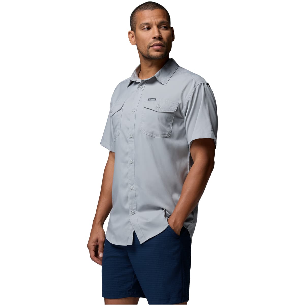 Men's Shirts Columbia Gray