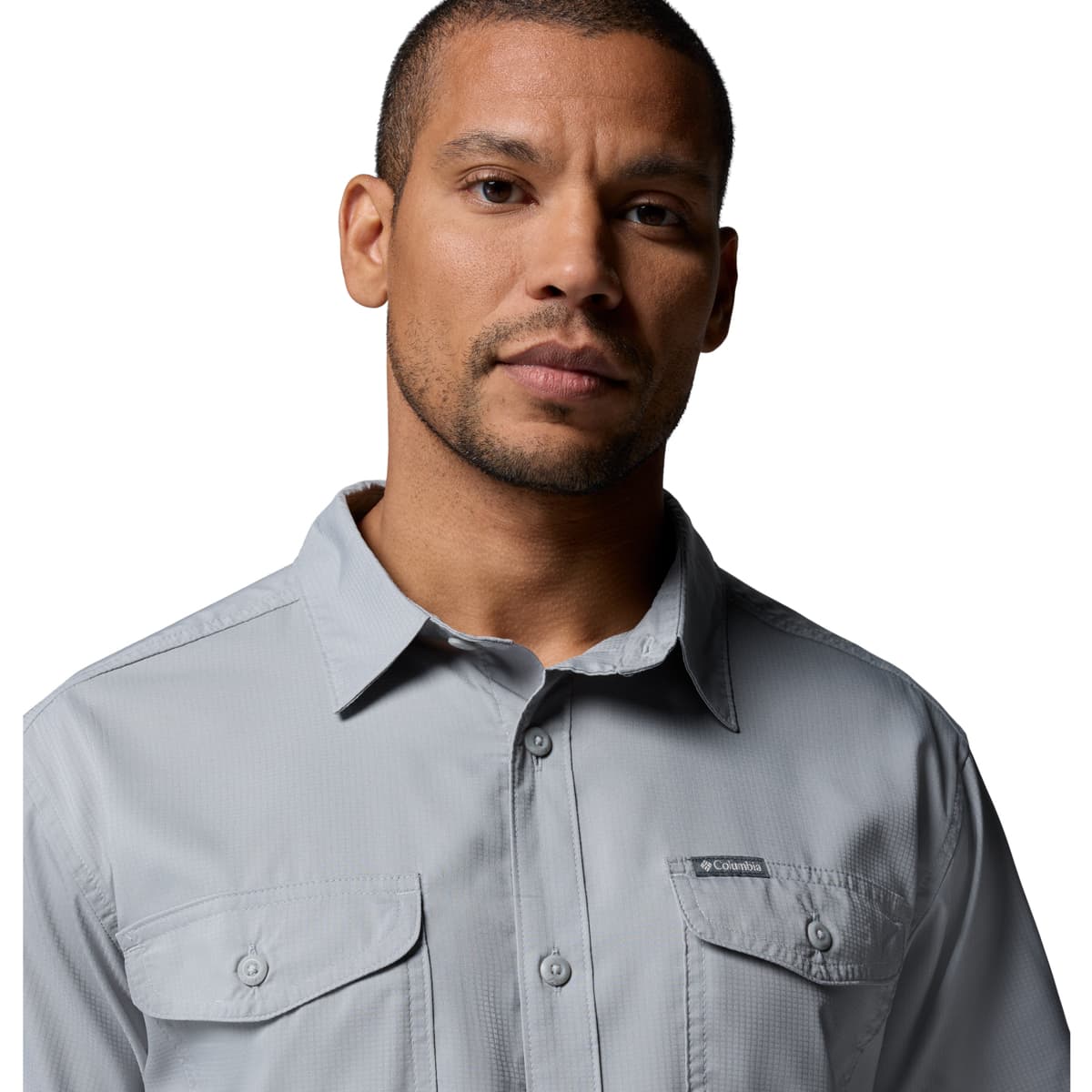 Men's Shirts Columbia Gray