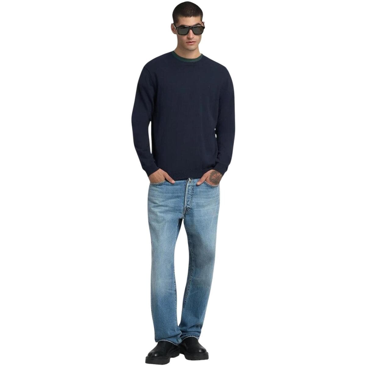 Men's Sweaters Replay Blue