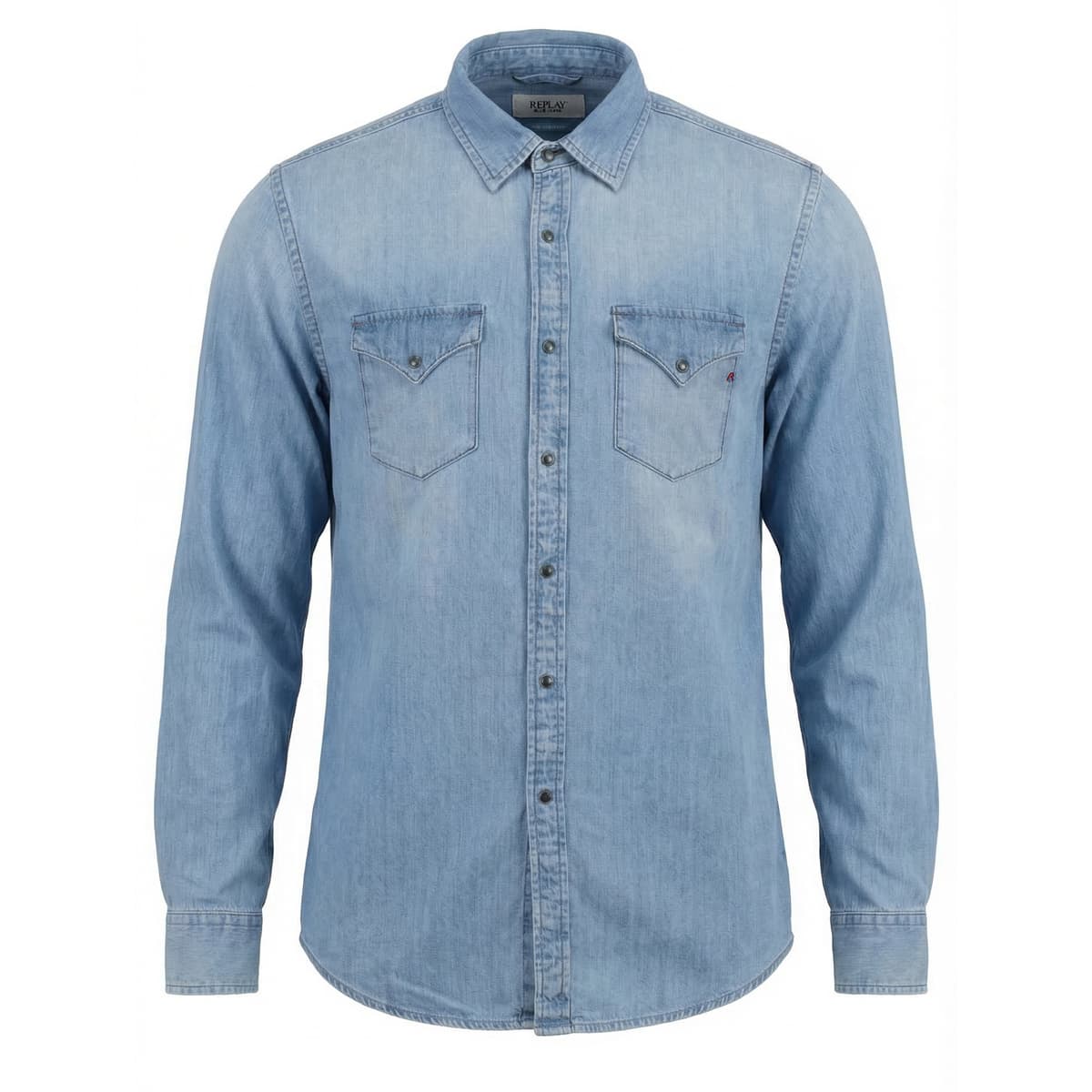 Men's Shirts Replay Blue