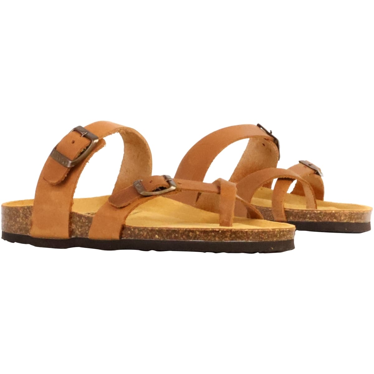 Women's Mules Plakton Brown