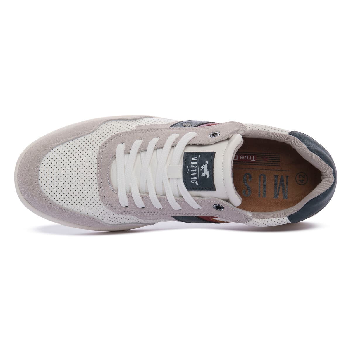 Men's Sneakers Mustang White