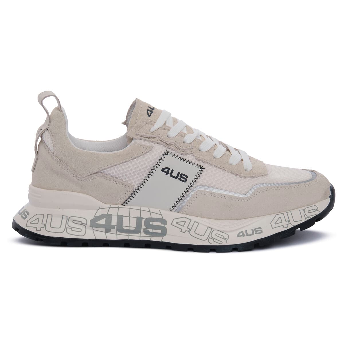 Men's Sneakers Alberto Guardiani White