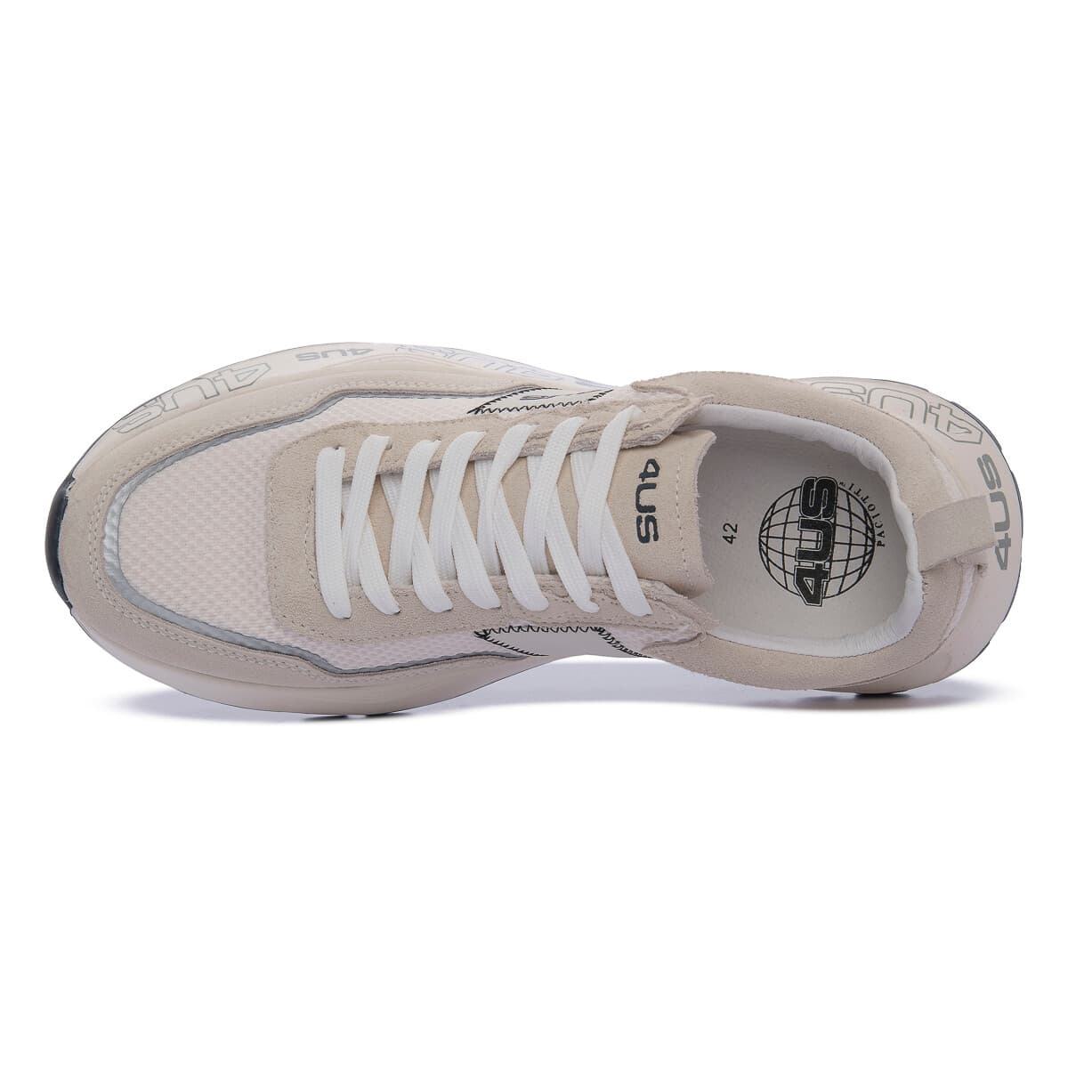Men's Sneakers Alberto Guardiani White