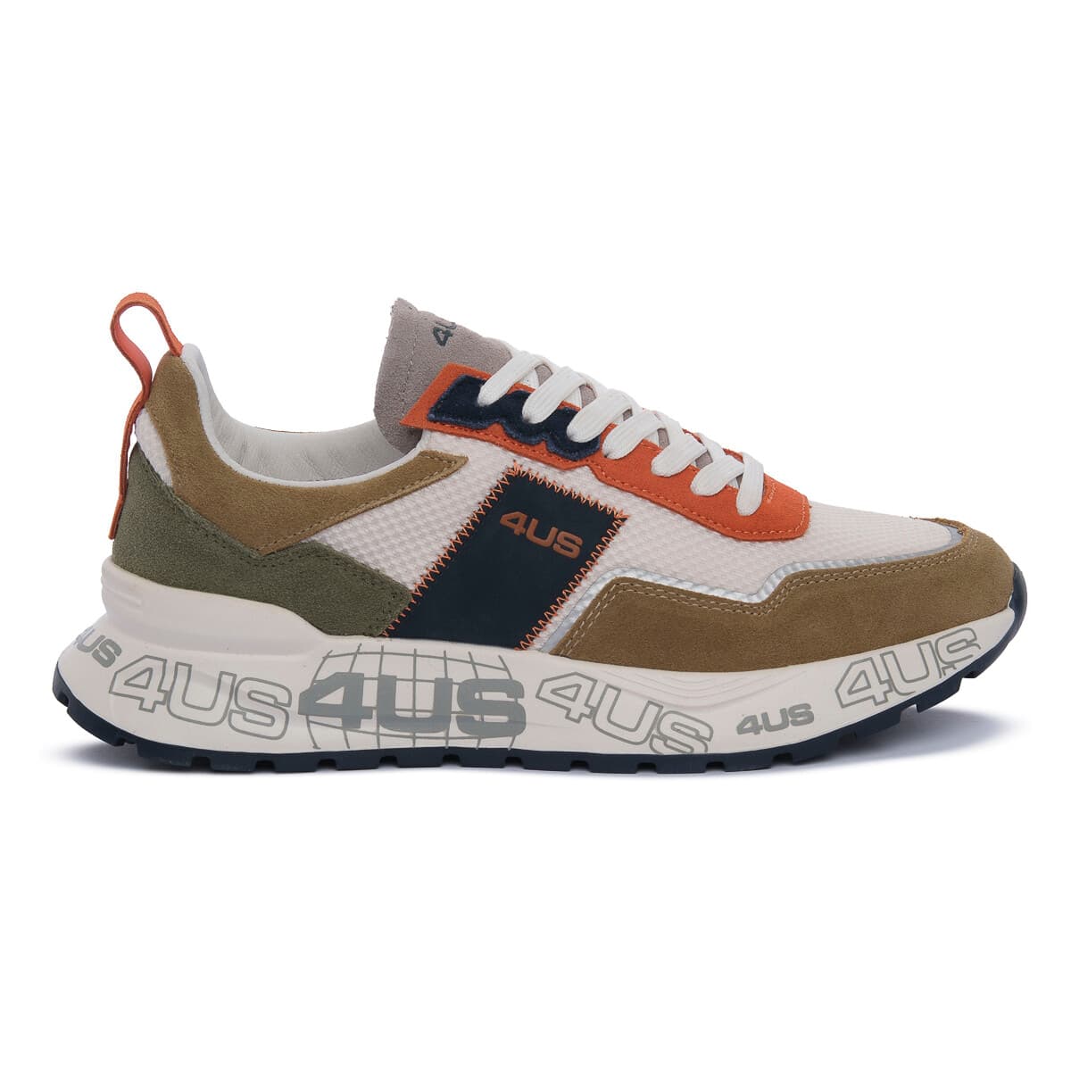 Men's Sneakers Alberto Guardiani Green