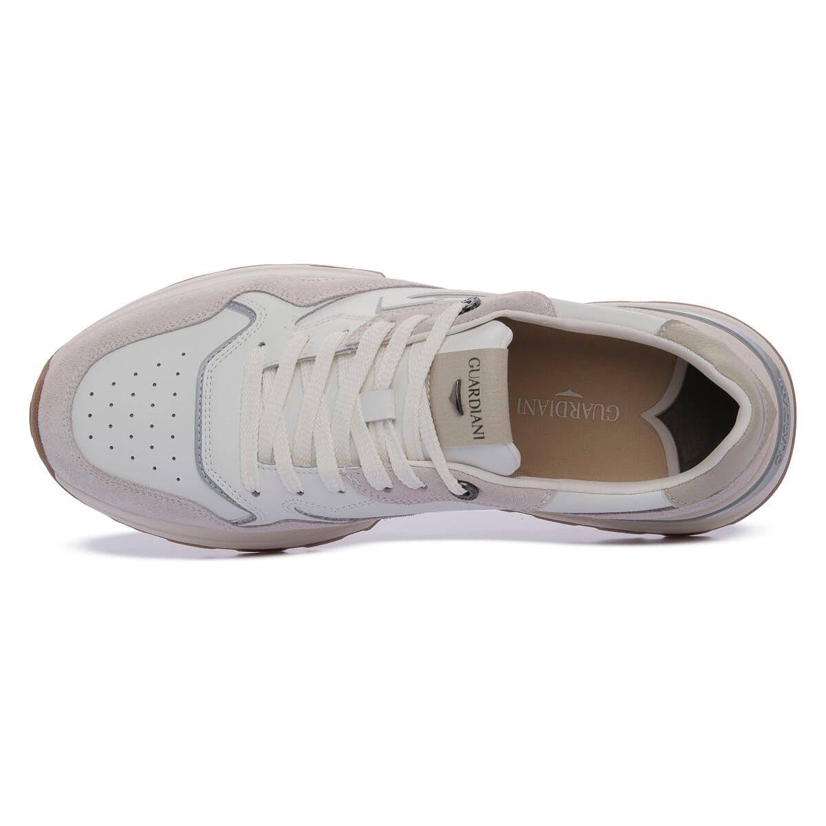 Men's Sneakers Alberto Guardiani White