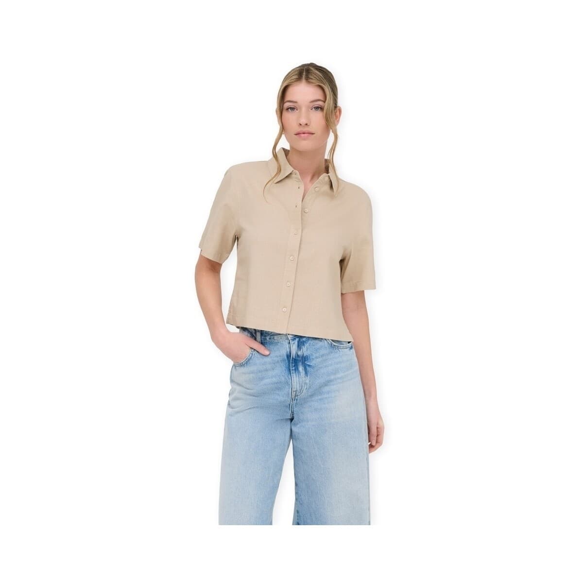 Women's Shirts Only Beige