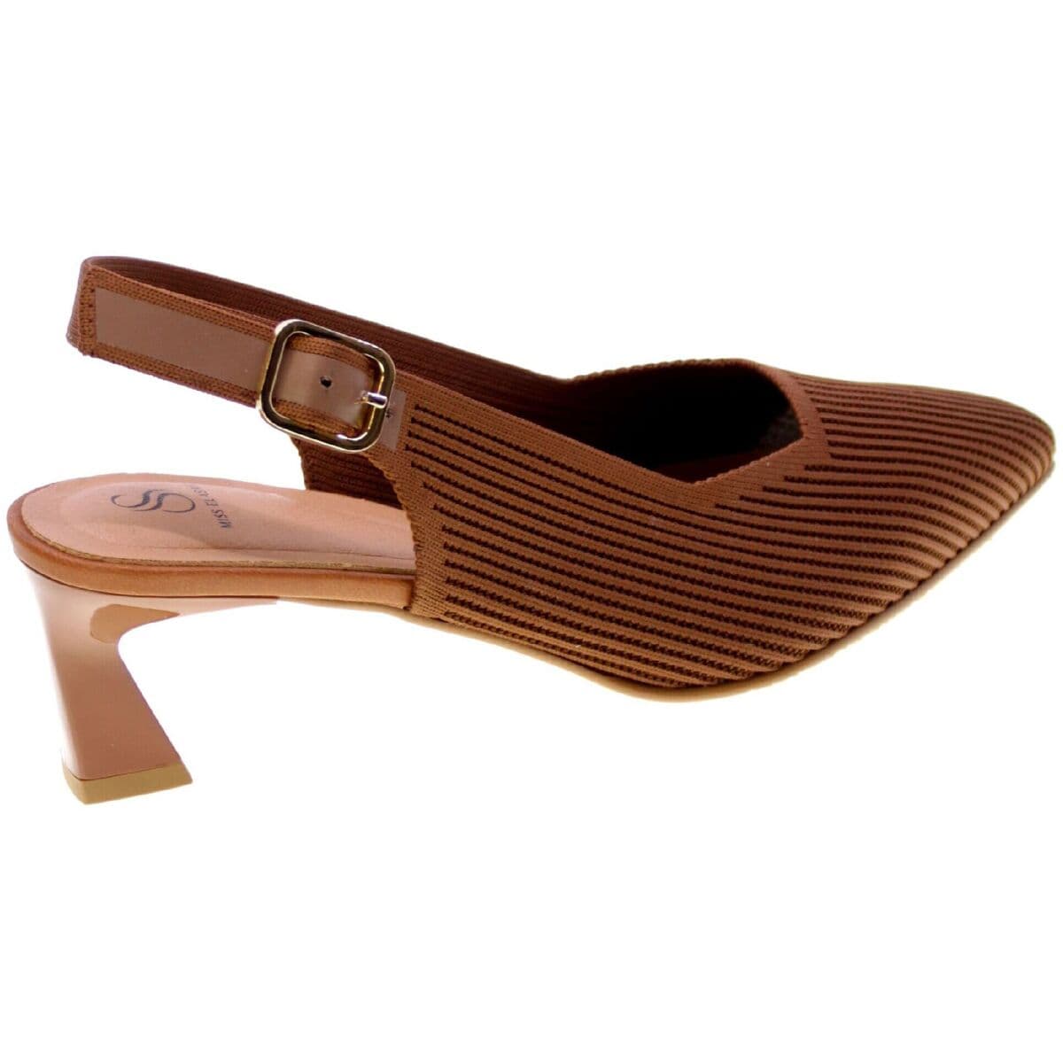 Women's Pumps Miss Elastic Brown