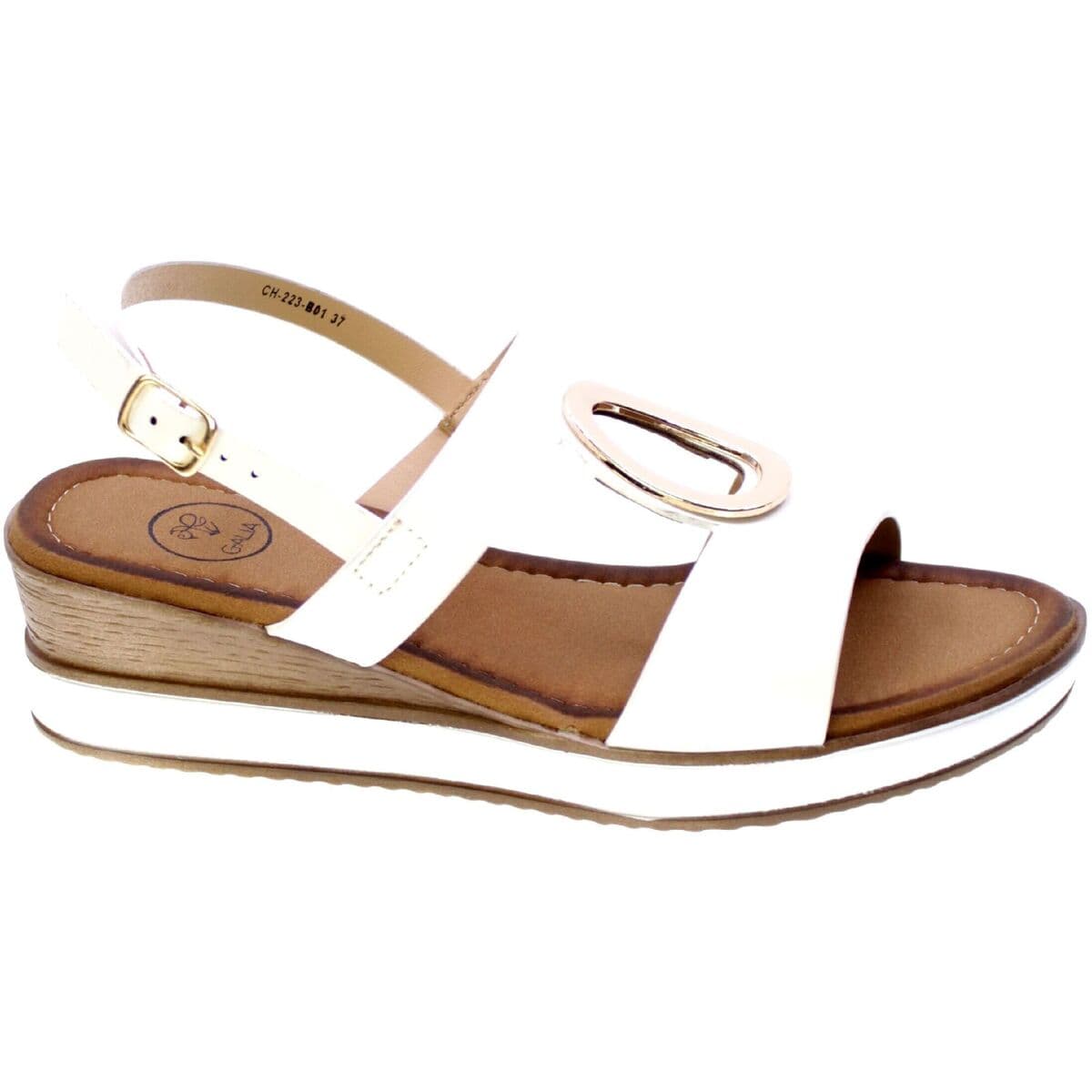 Women's Platforms Yanema White