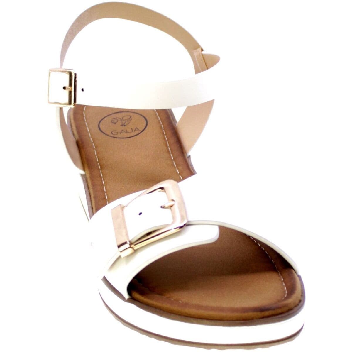 Women's Platforms Yanema White