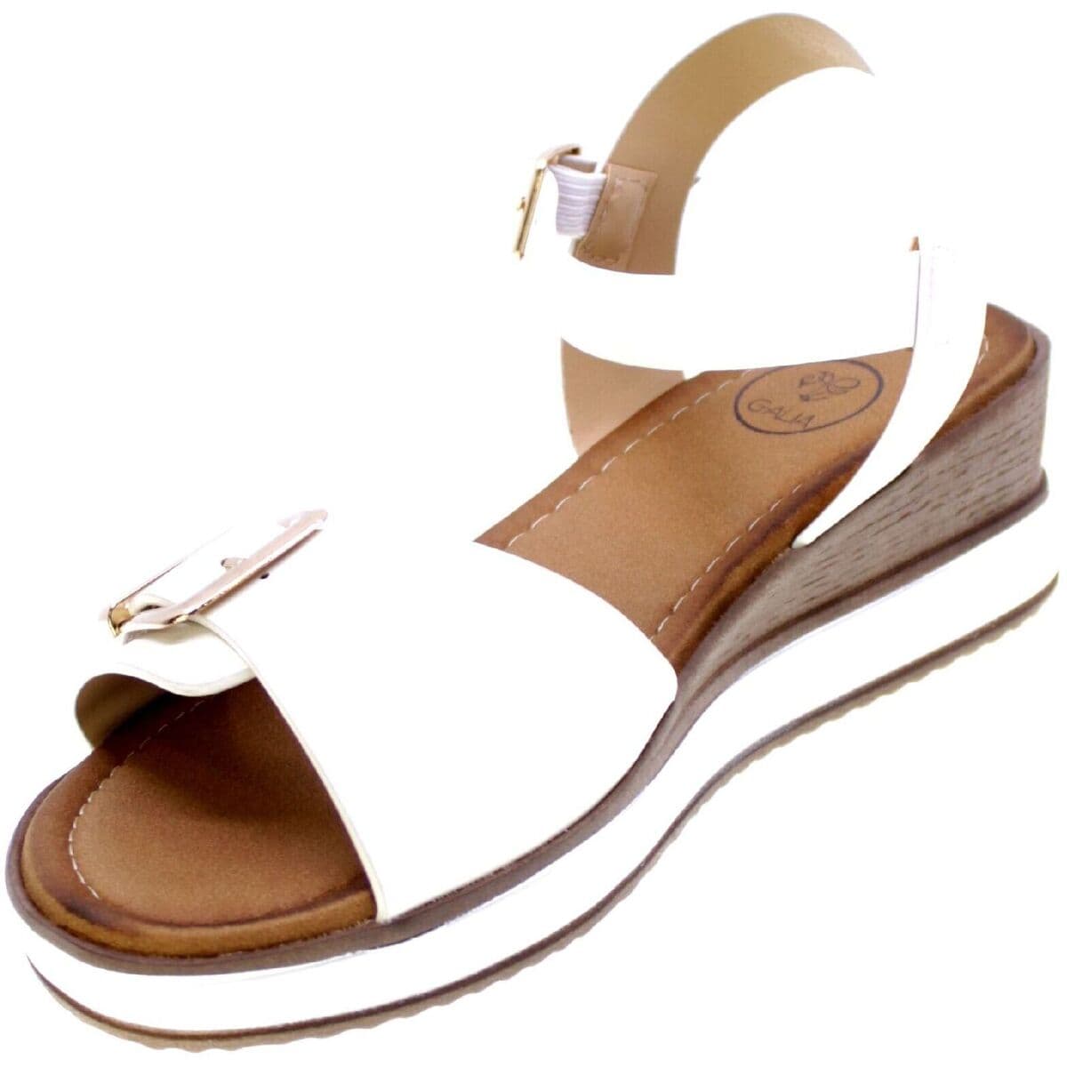 Women's Platforms Yanema White